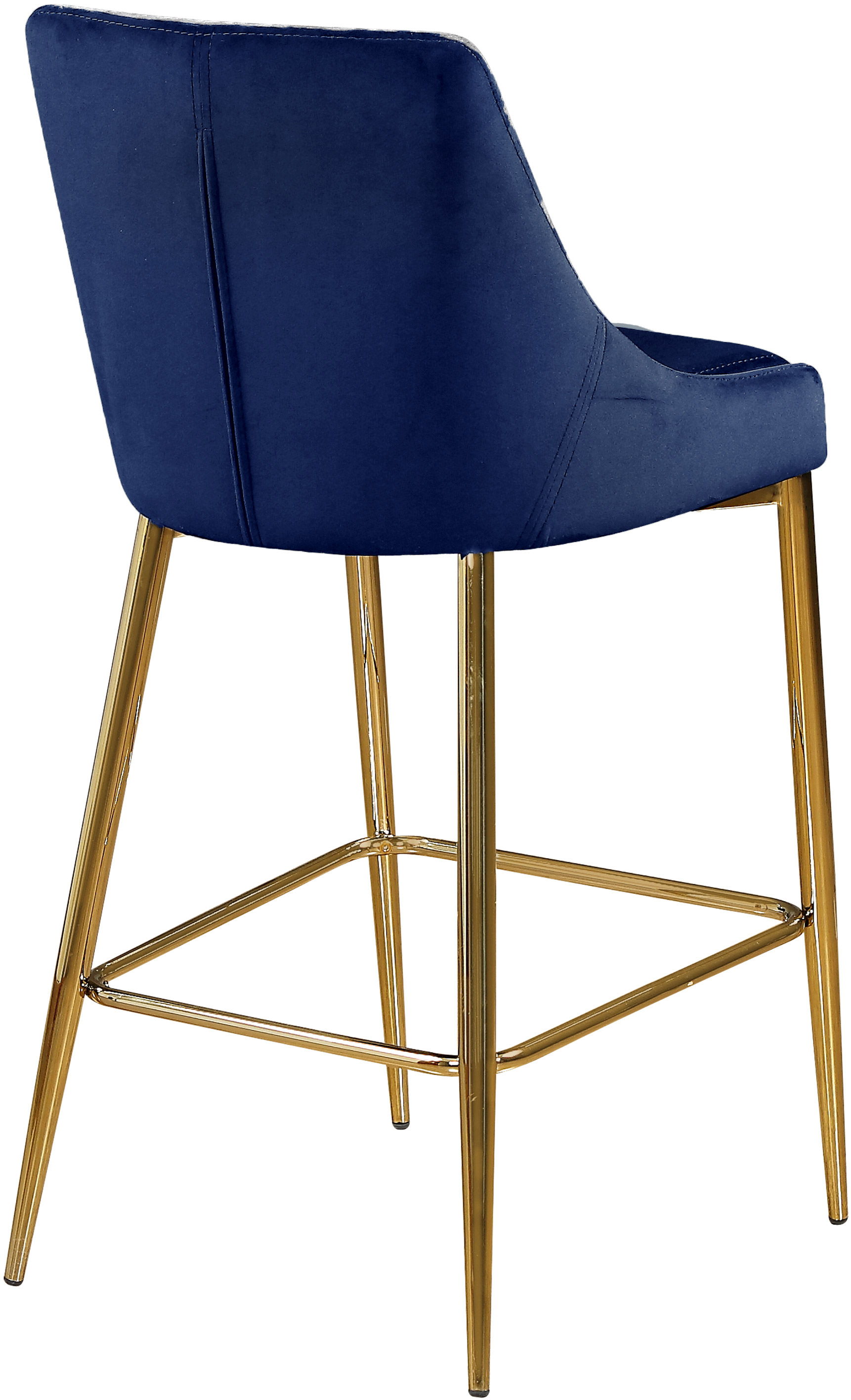 Karina - Fabric Stool (Set of 2) - Navy