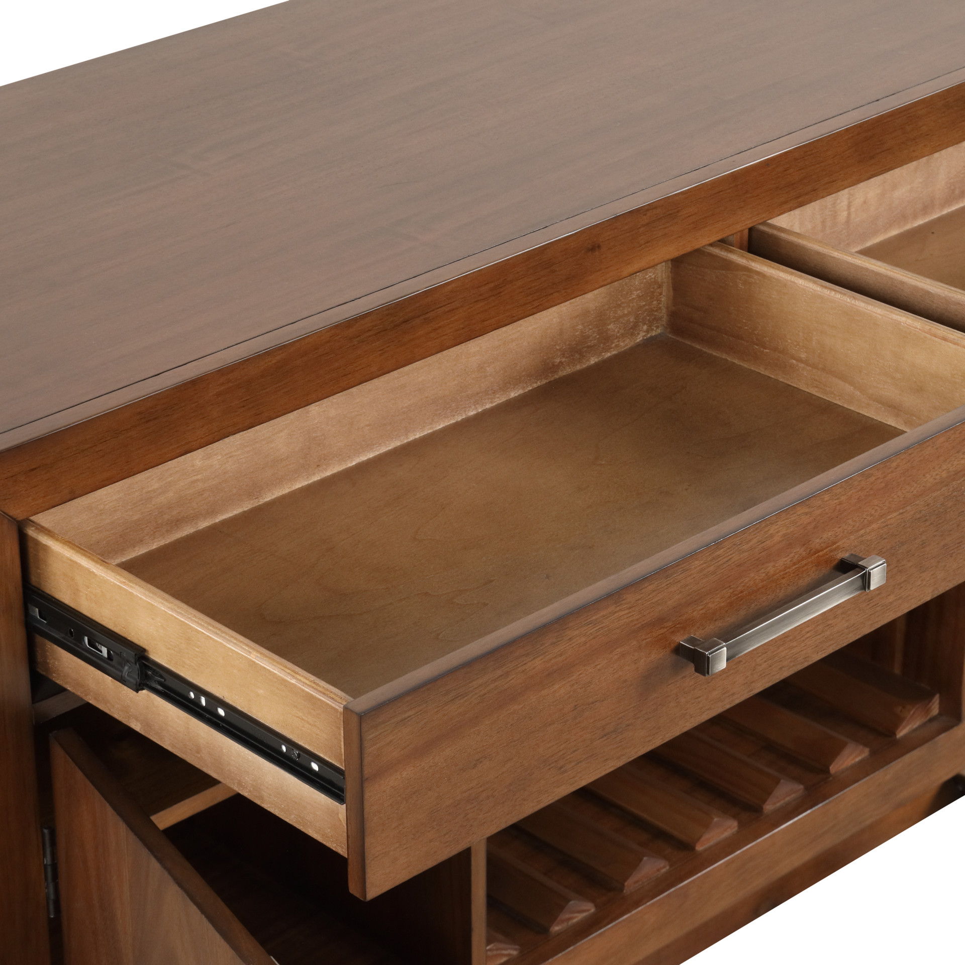 Putnam - Server - Walnut, light brown, view 6