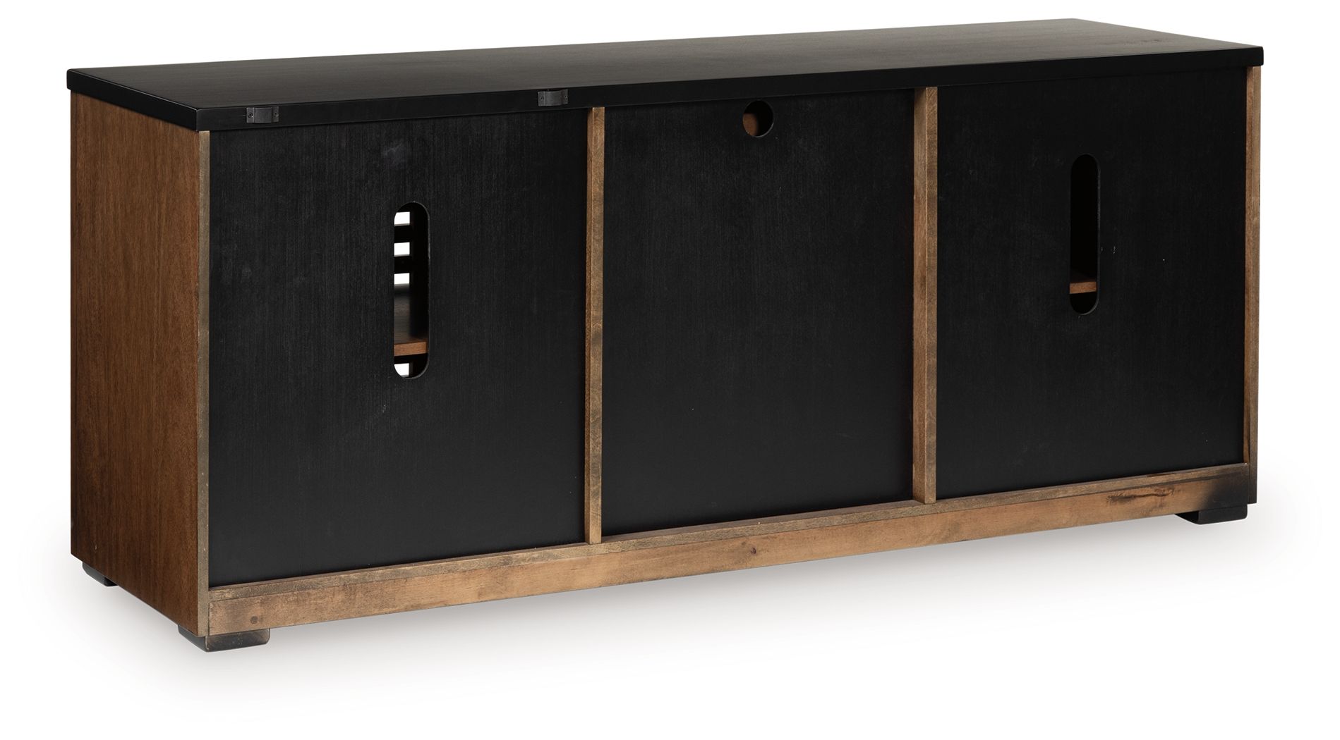 Ashley Furniture Kallari - Credenza - Warm Brown / Black - Image 6