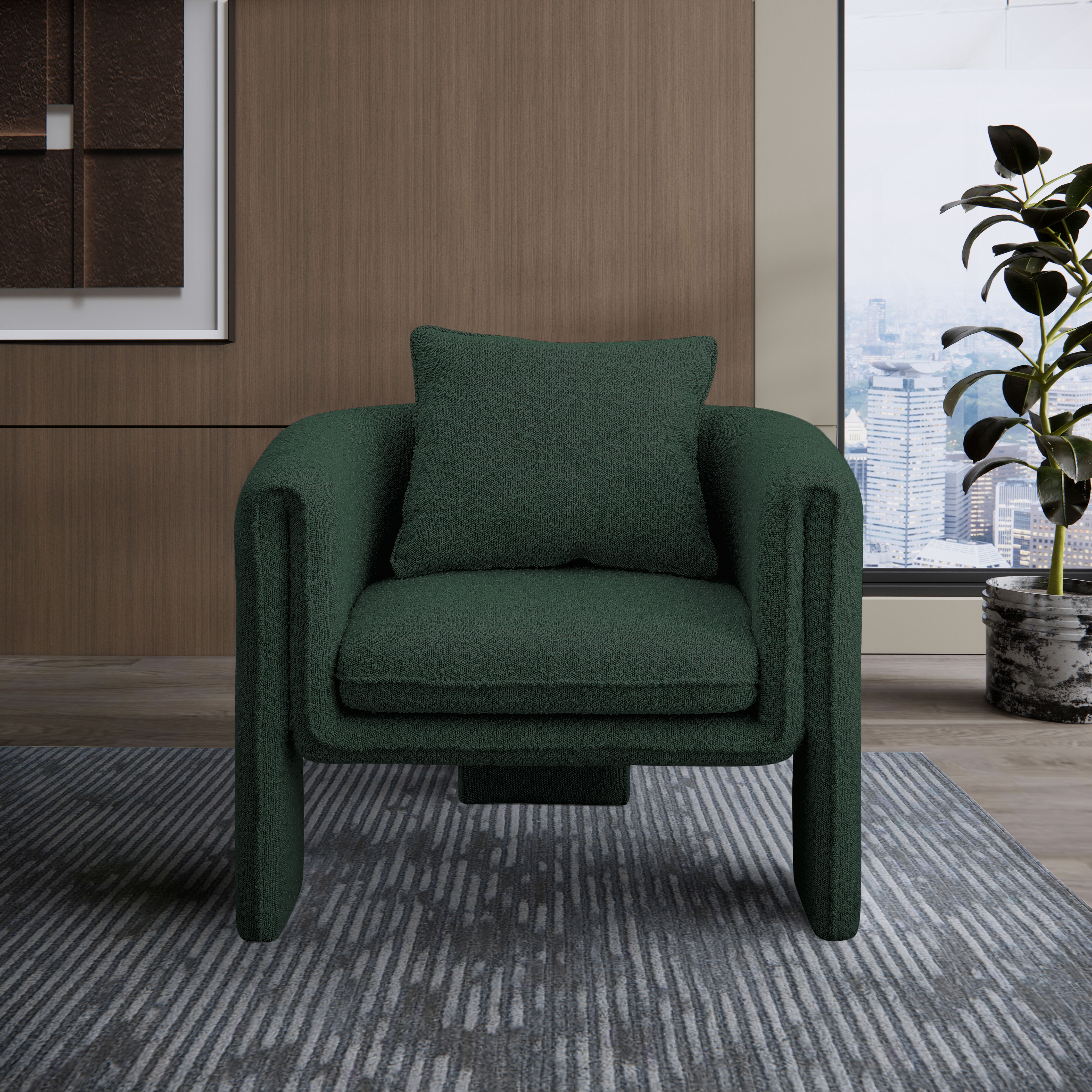 Stylus - Accent Chair - Green