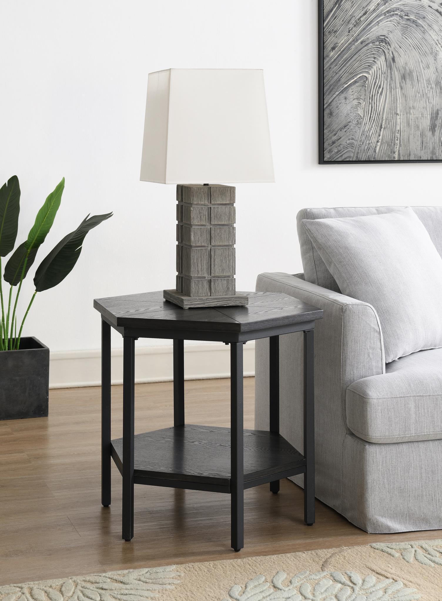 T103 - End Table - Gray
