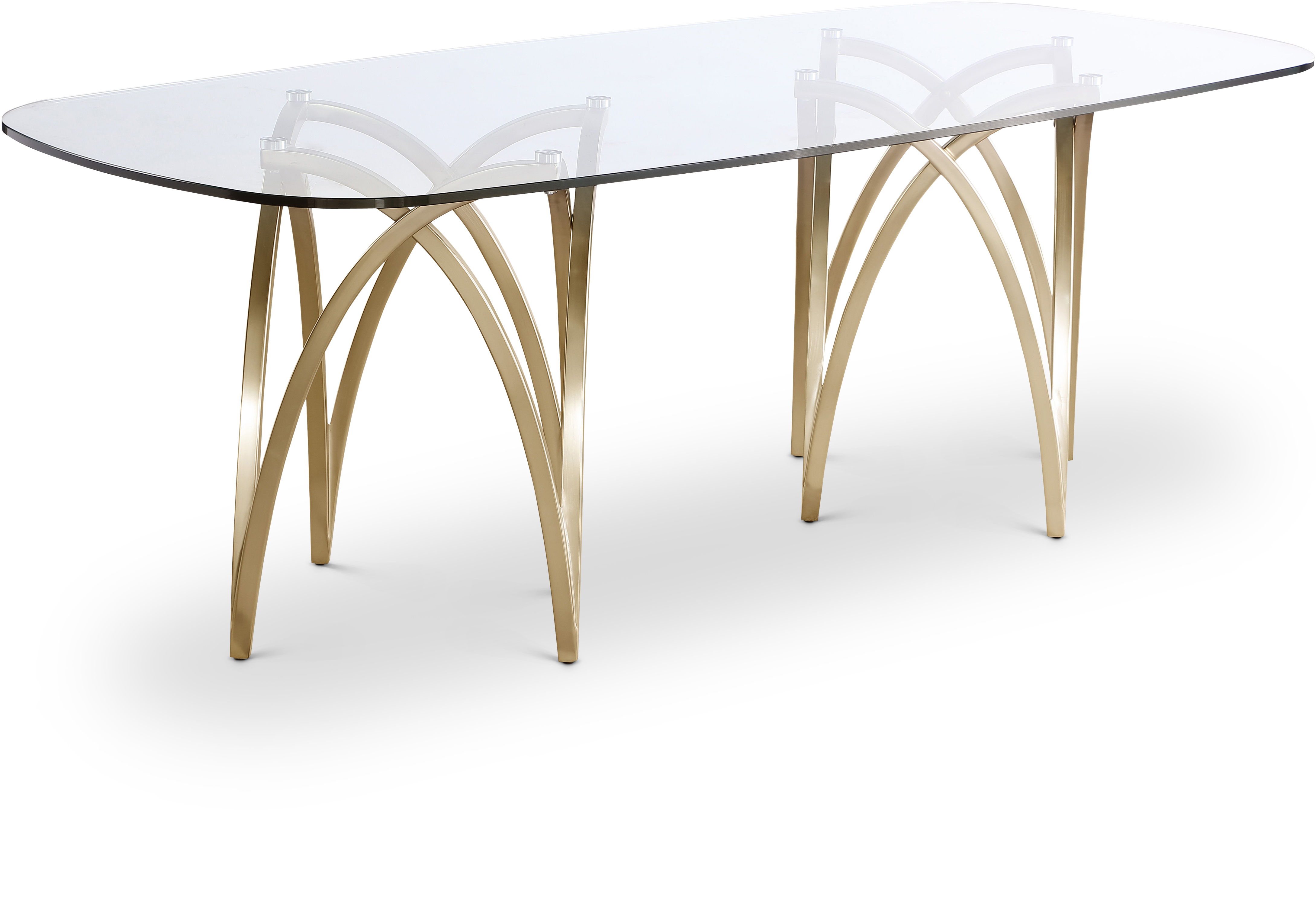Madelyn - Dining Table - Gold
