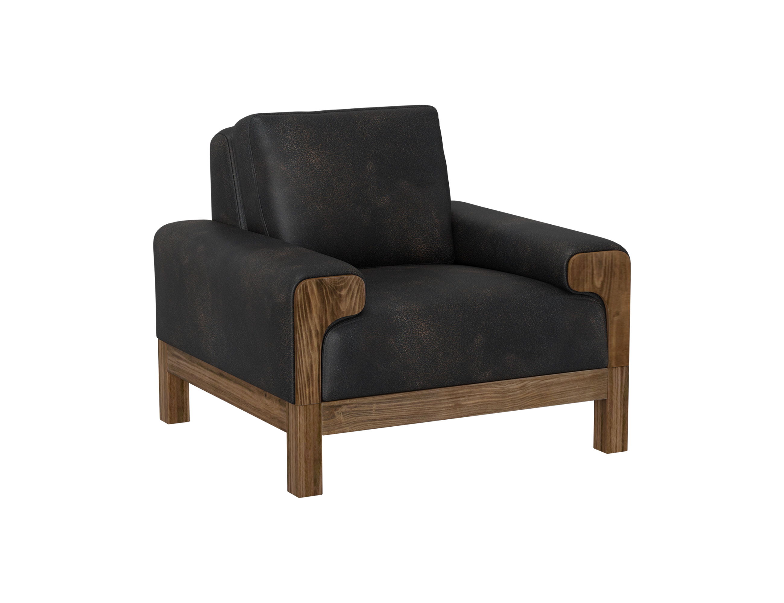 International Furniture Direct Sedona - Armchair - Licorice
