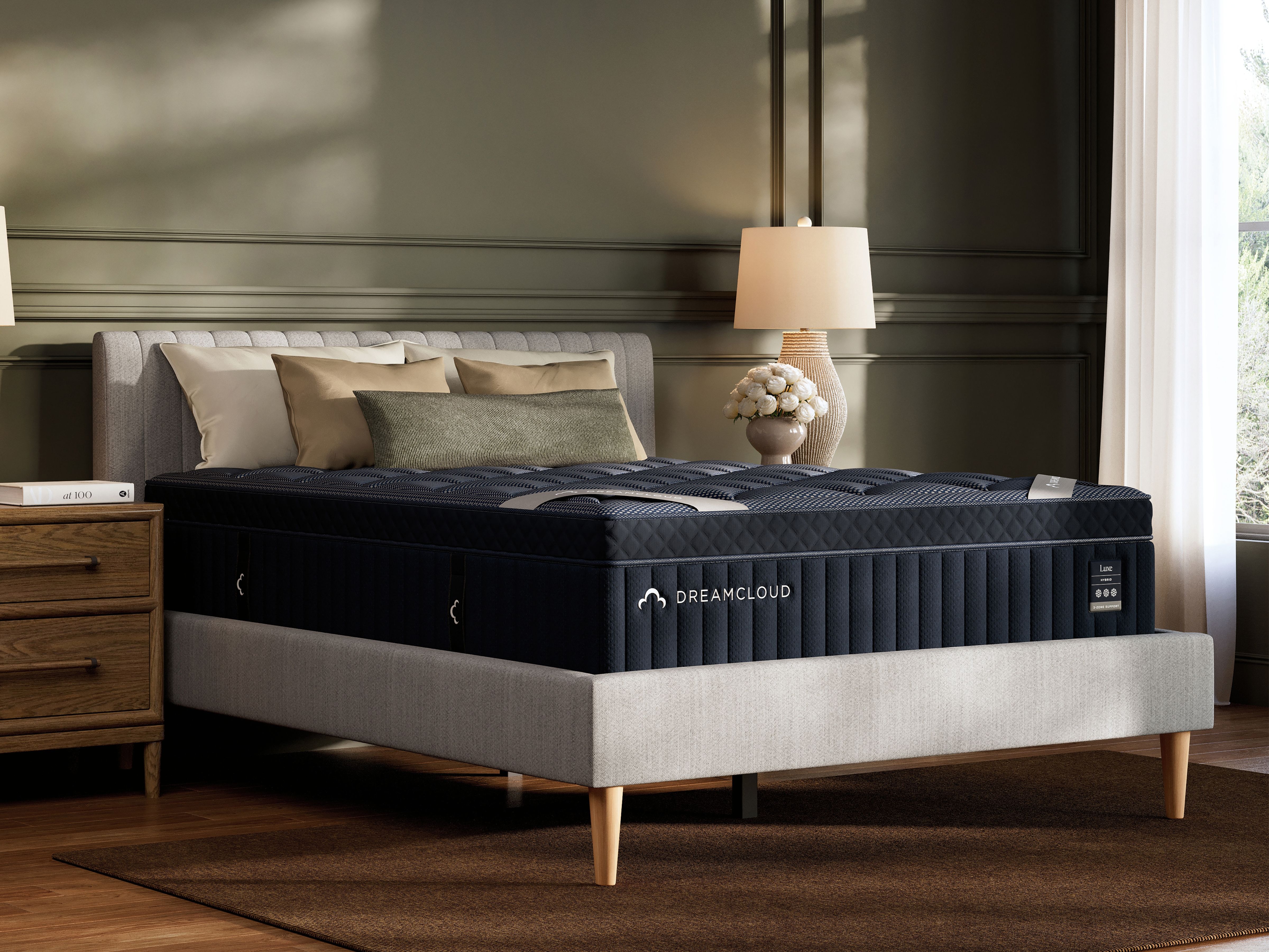 Ashley Furniture DreamCloud Luxe Hybrid - Full Mattress - White - Image 2