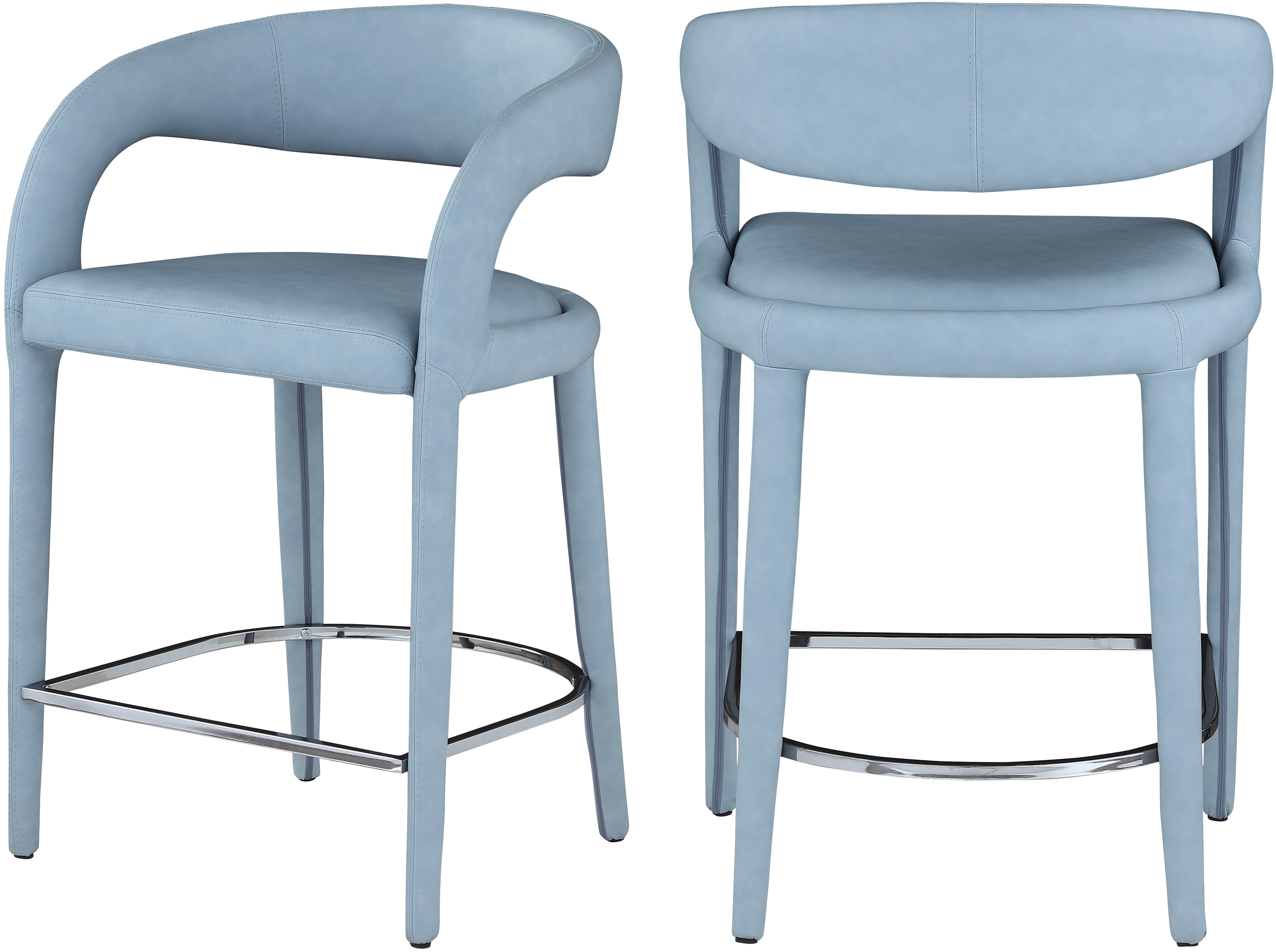 Sylvester - Stool - Light Blue