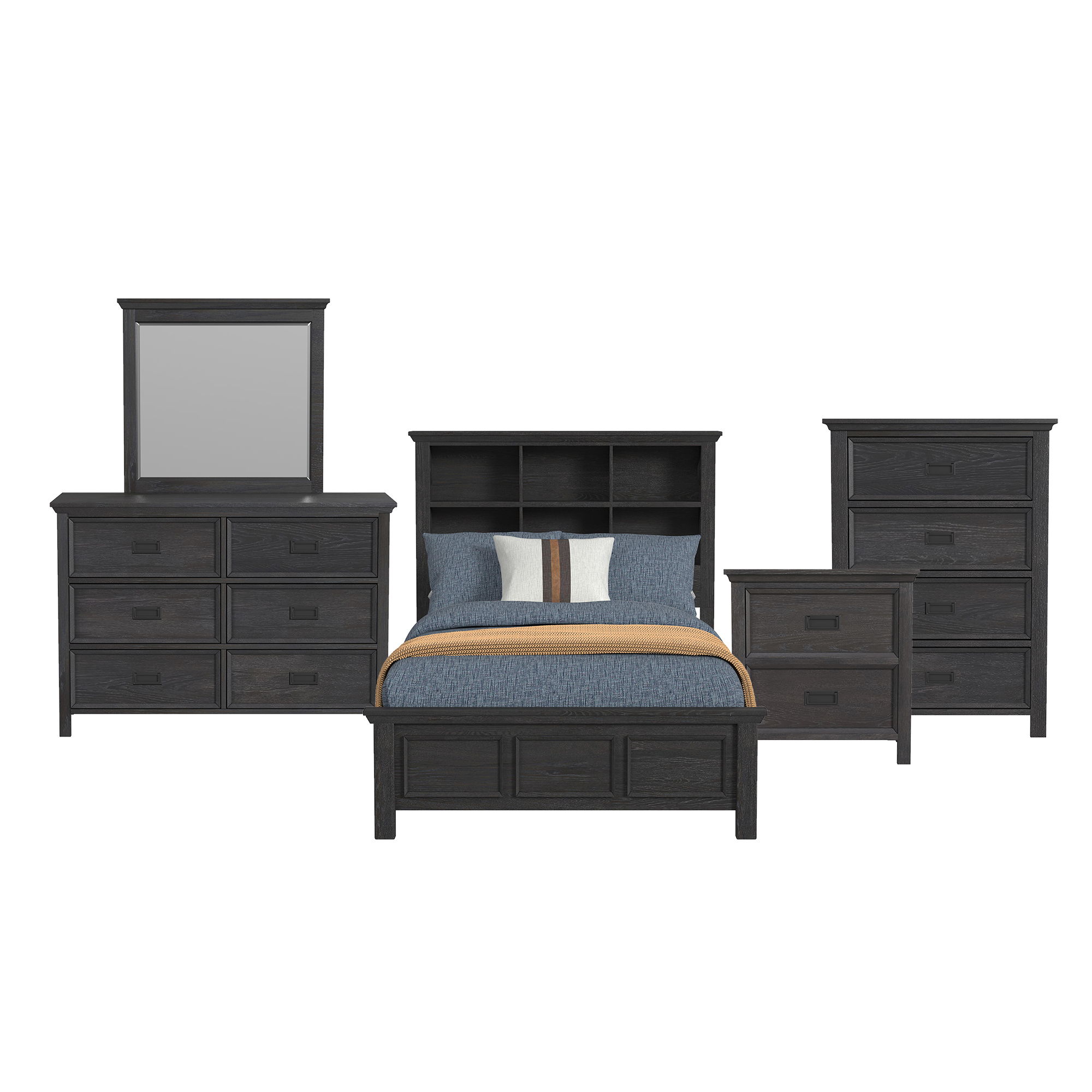 Full · 5 Pc · Bedroom Set