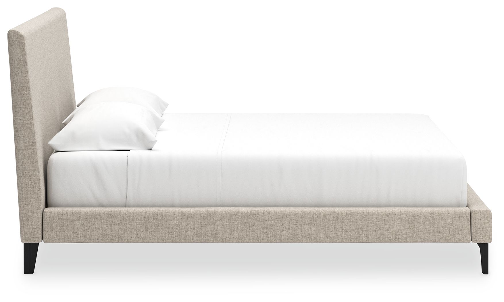 Ashley Furniture Cielden - King Upholstered Bed with Roll Slats - Soft Gray - Image 8