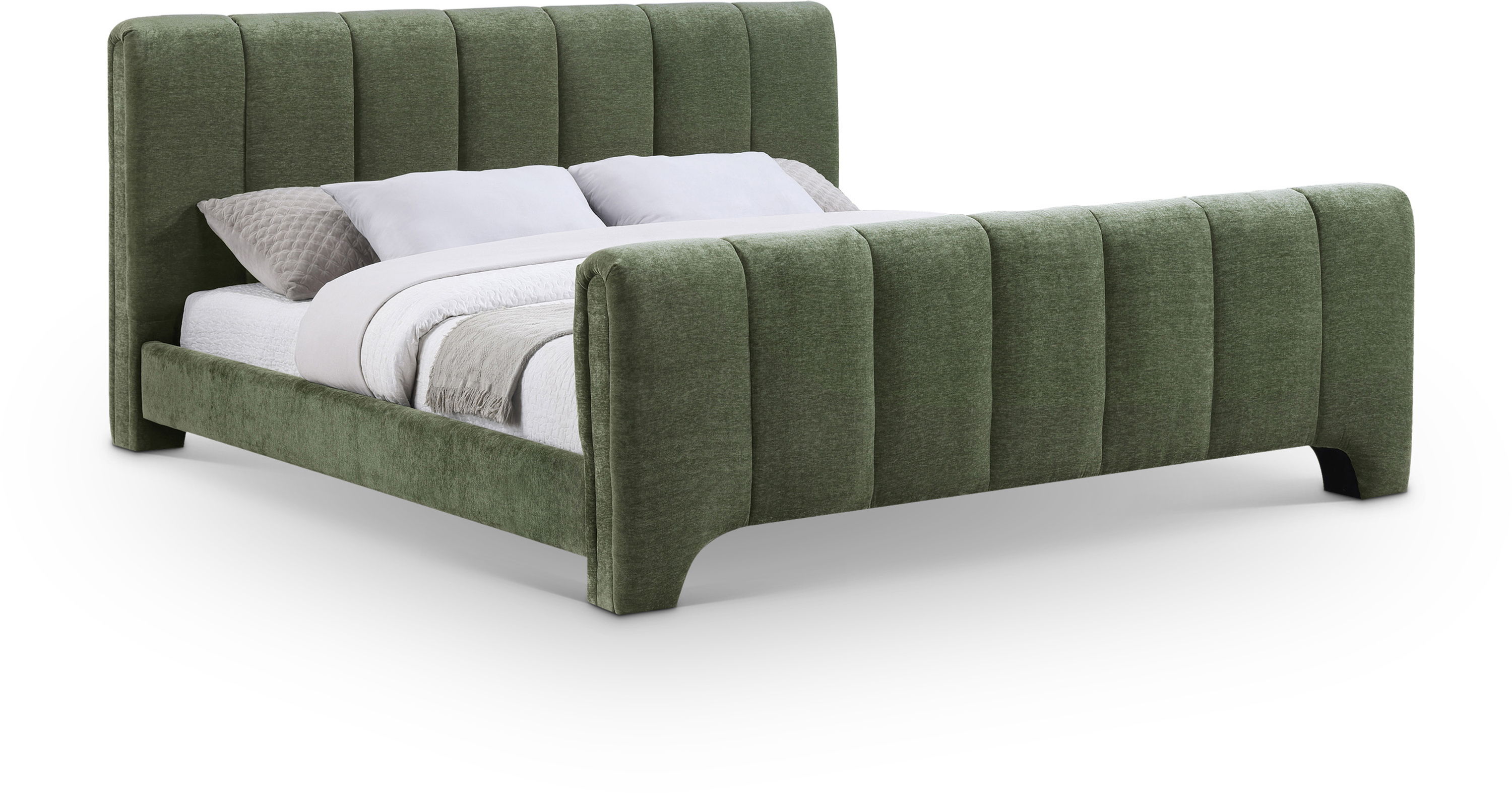 Camila - King Bed - Green