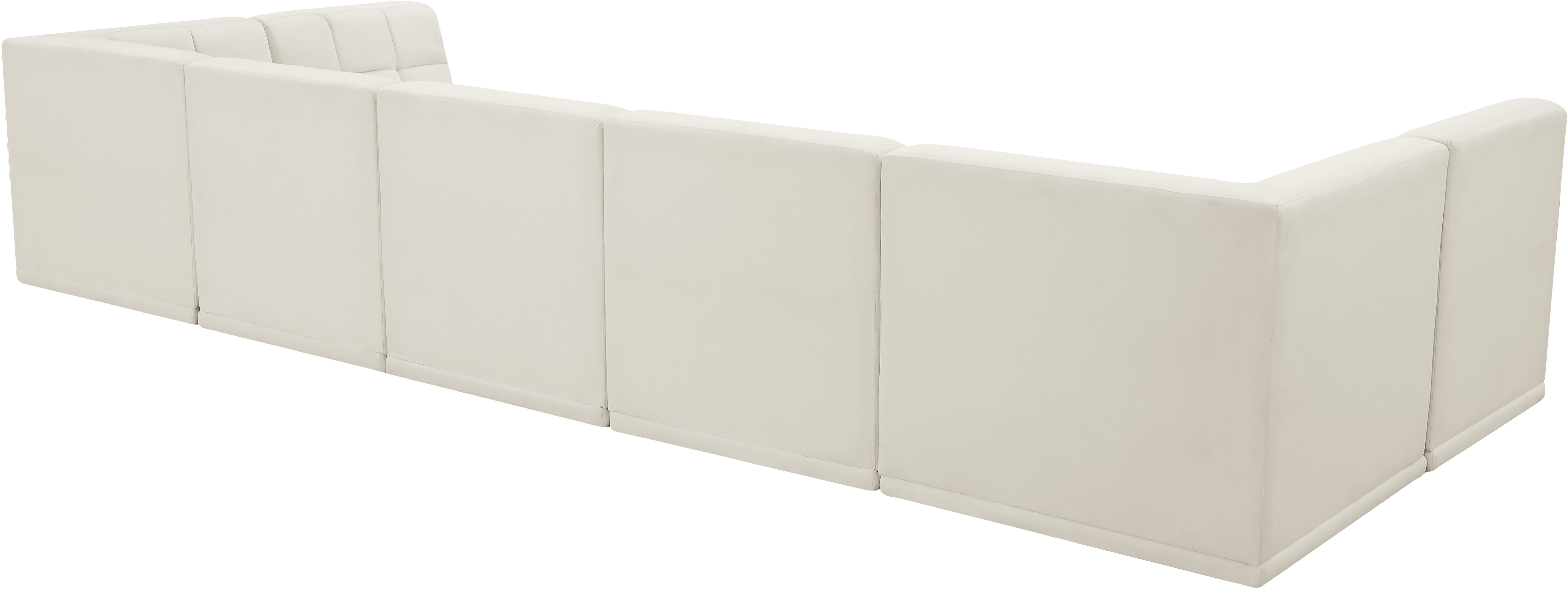 Relax - 7 Piece Modular Sectional - Cream