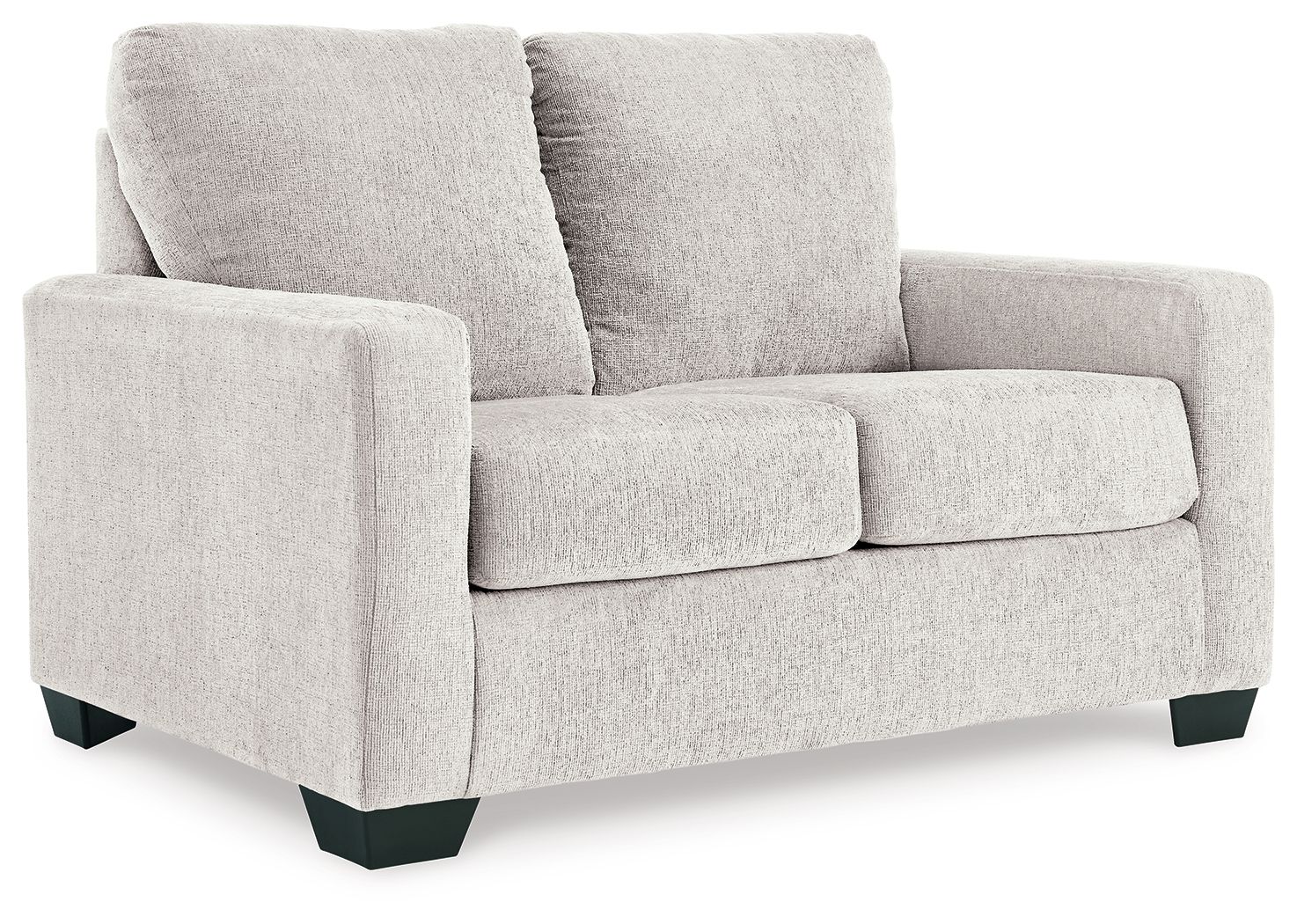 Ashley Furniture Rannis - Twin Sofa Sleeper - Snow - Image 5
