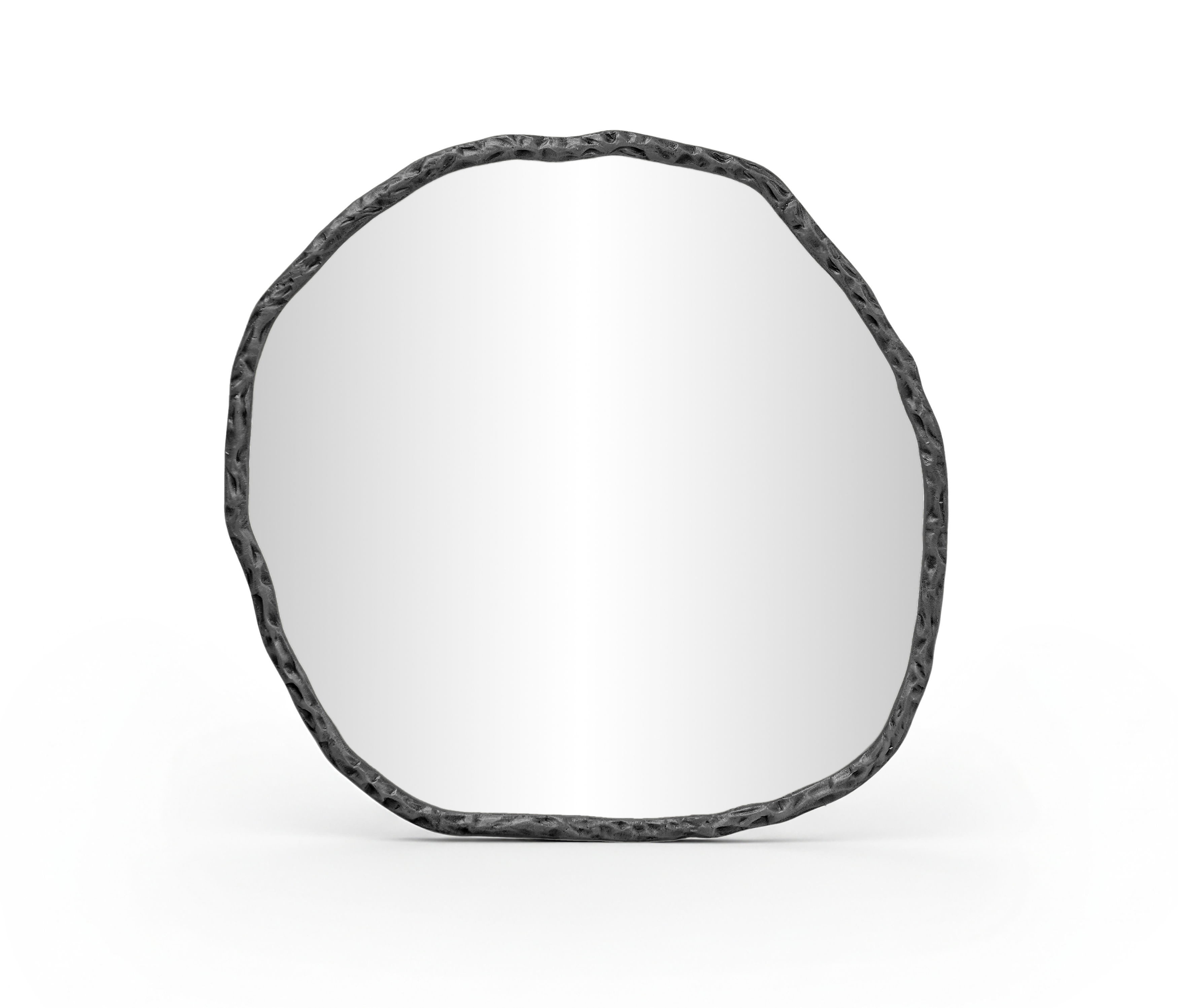 Molten - 36" Iron Mirror - Black