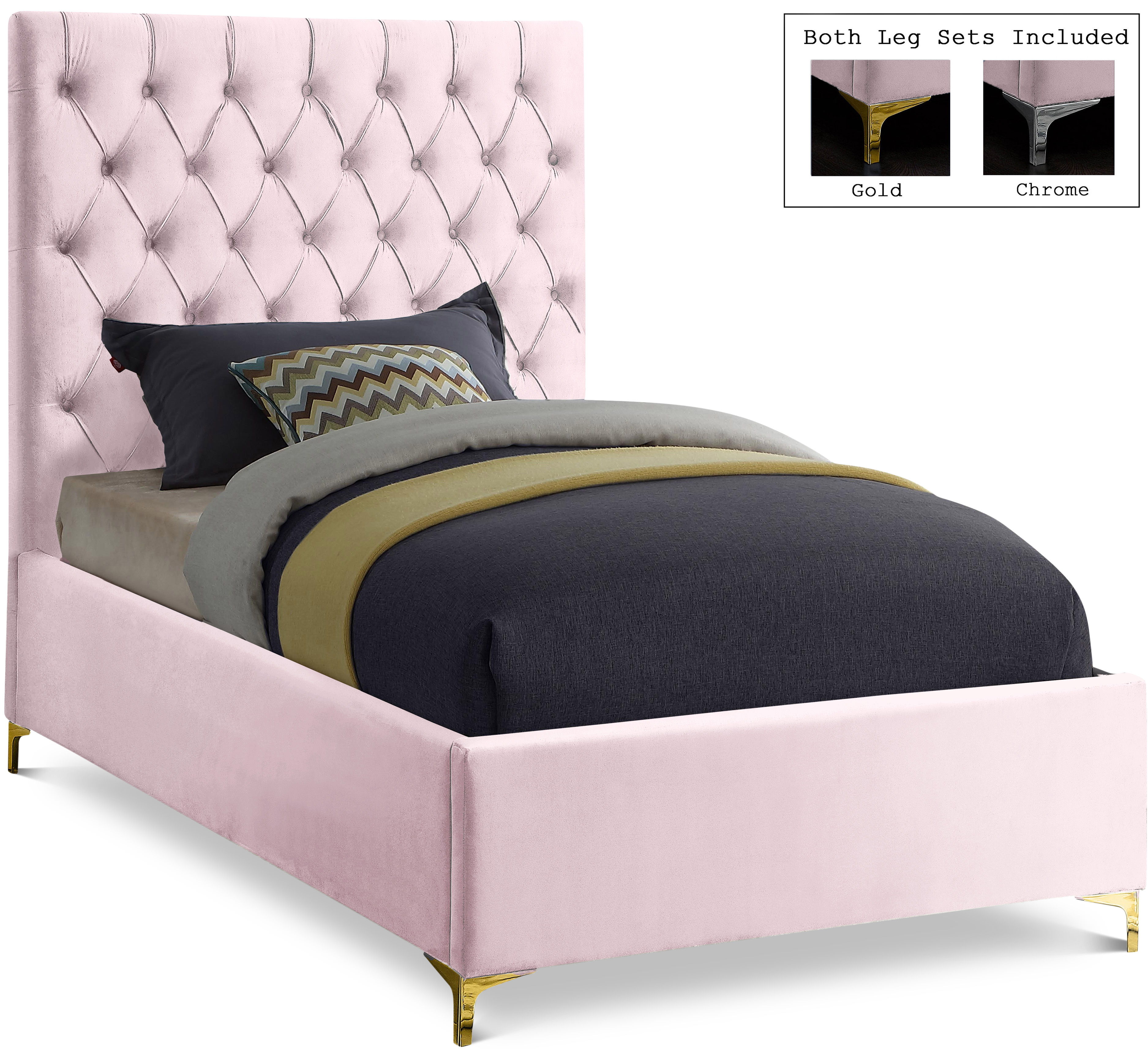 Cruz - Twin Bed - Pink
