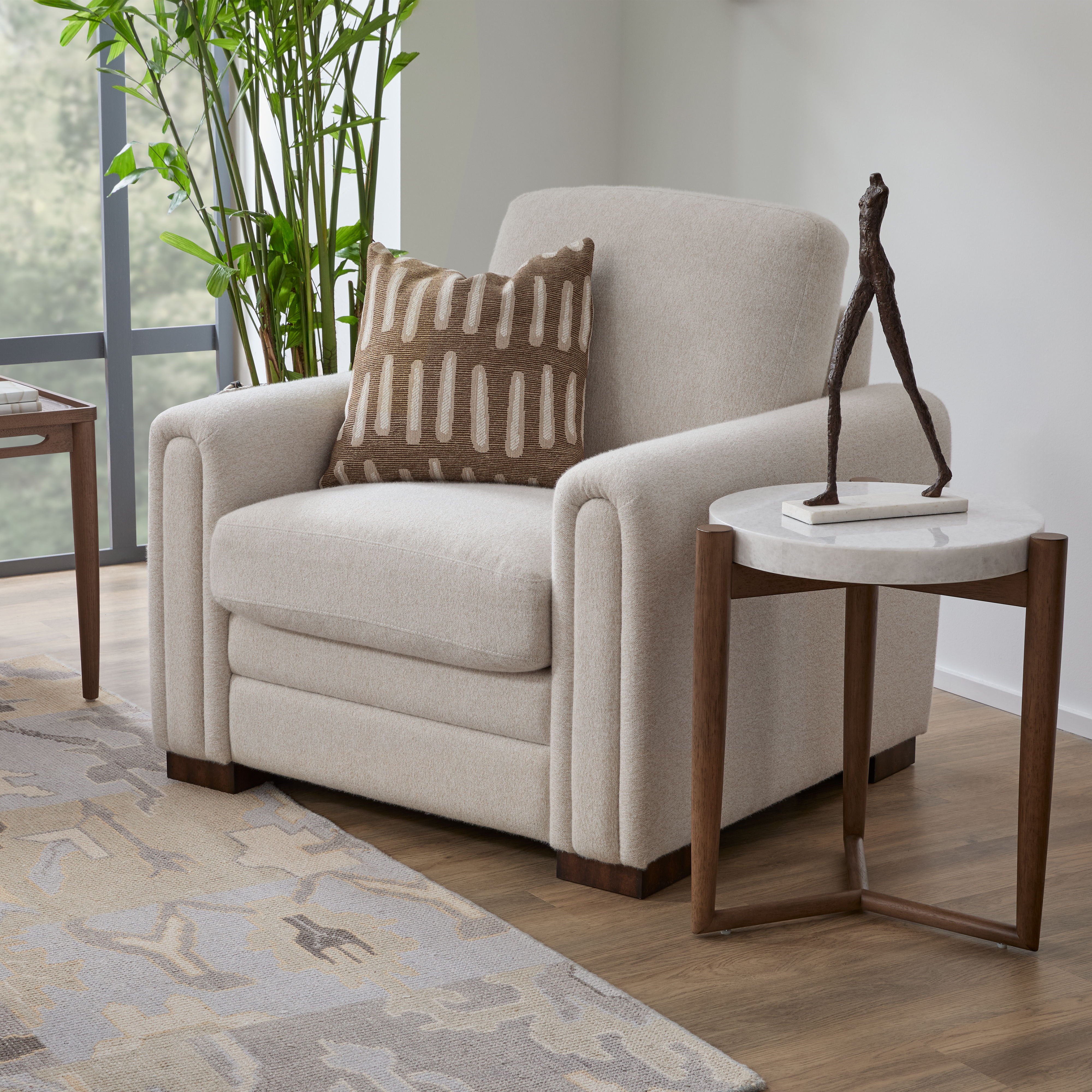 Rudy - Chair For Living Room, light brown