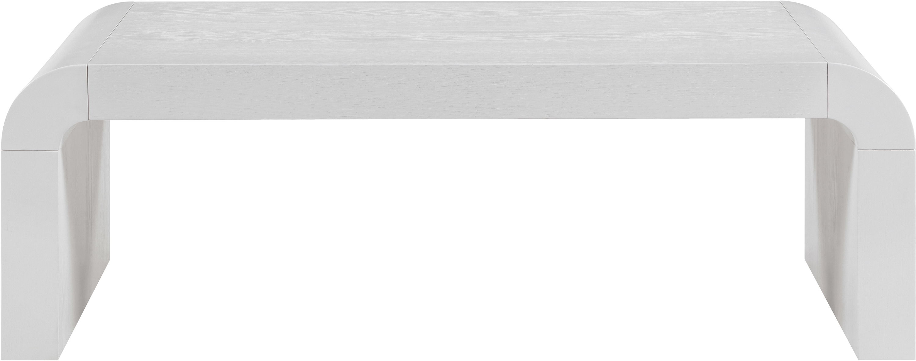 Toulon - Oak Veneer Coffee Table - White