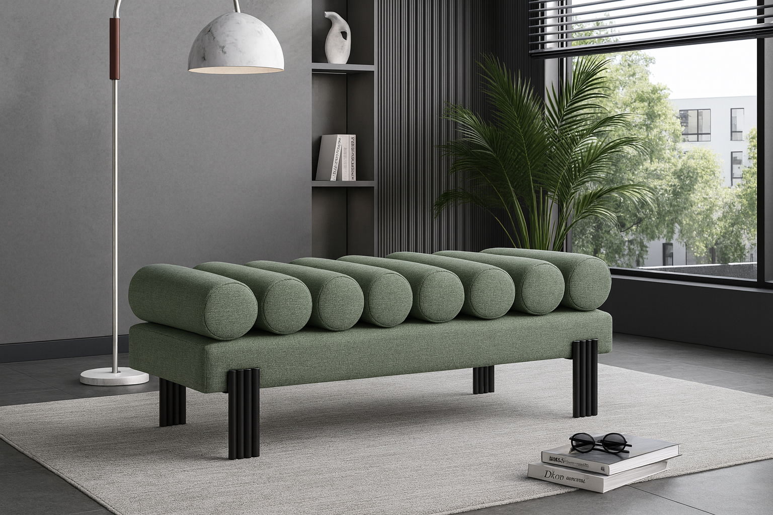 Akeela - Bench - Green