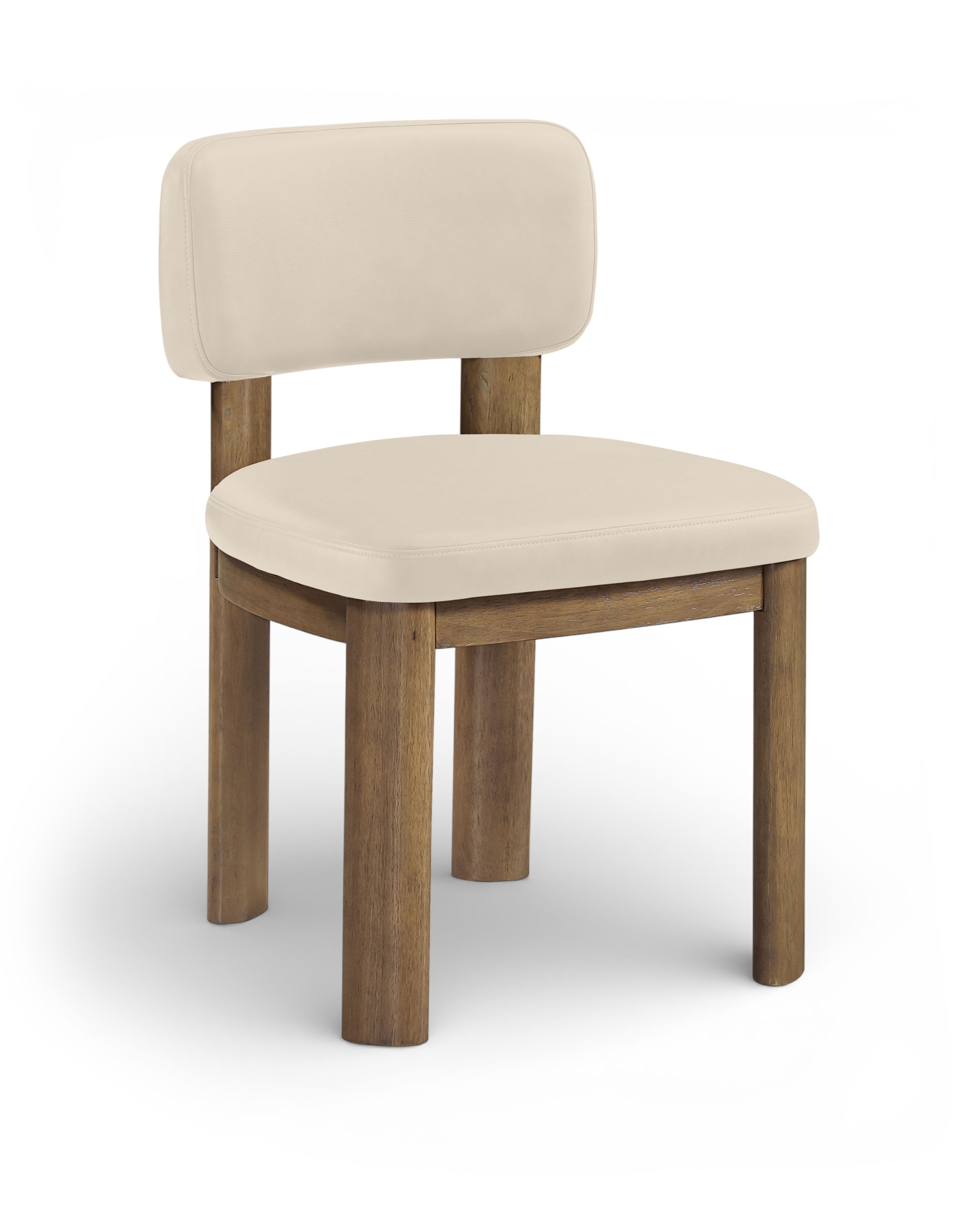 Paloma - Vegan Leather Upholstered Dining Chair (Set of 2) - Beige