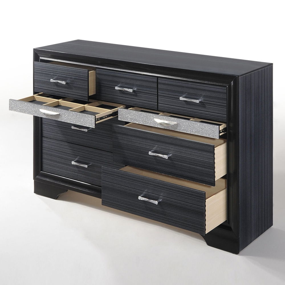 Naima - Dresser - Black, black, view 3