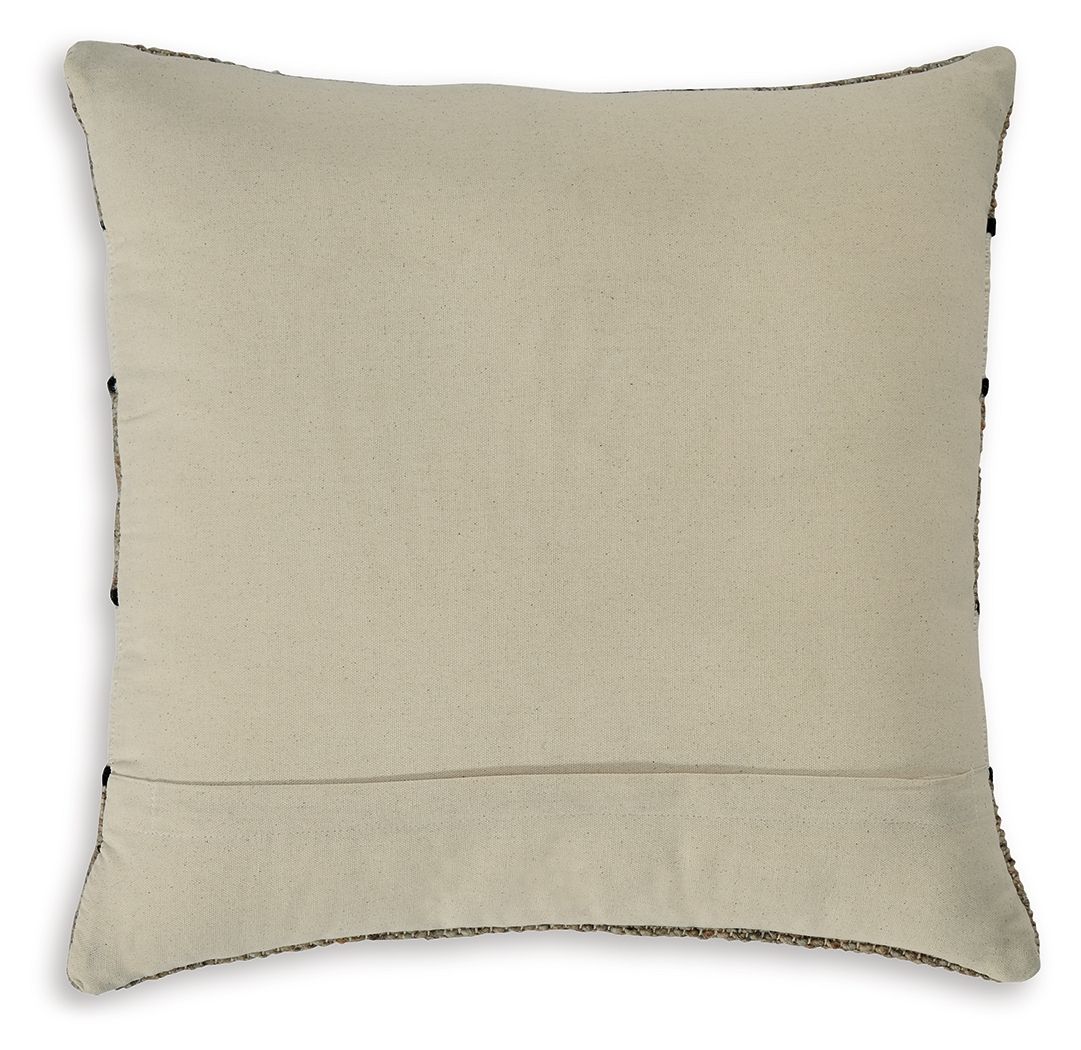 Rueford - Pillow - Brown / Black / Natural, light brown, view 4