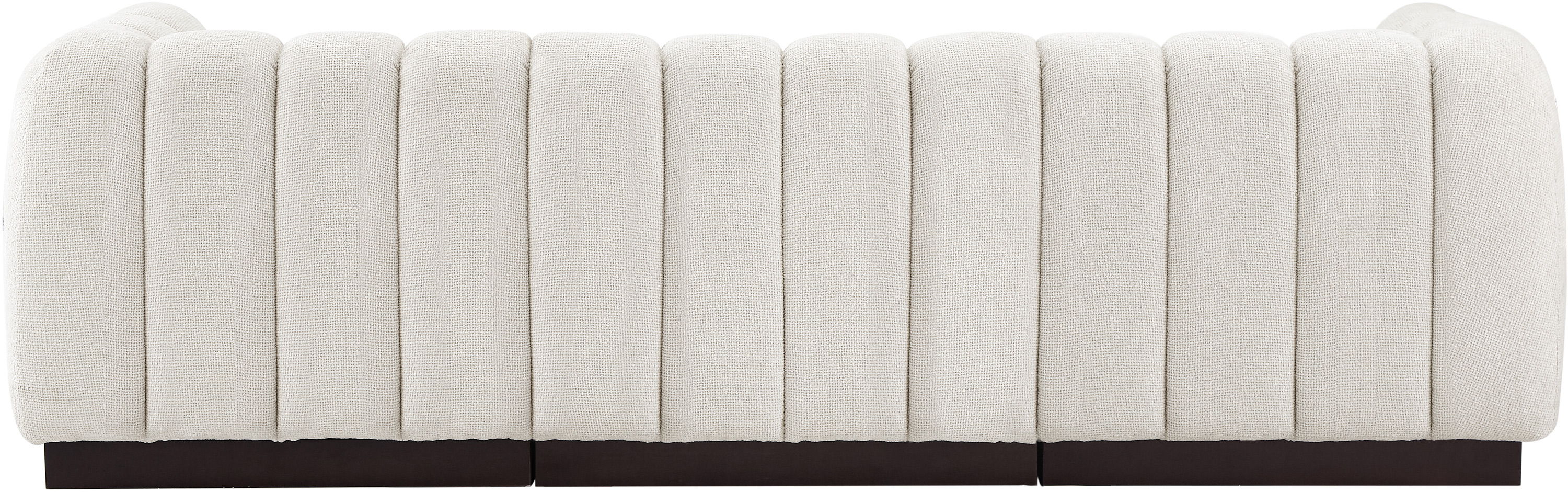 Quinn - 3 Piece Modular Sofa - Cream