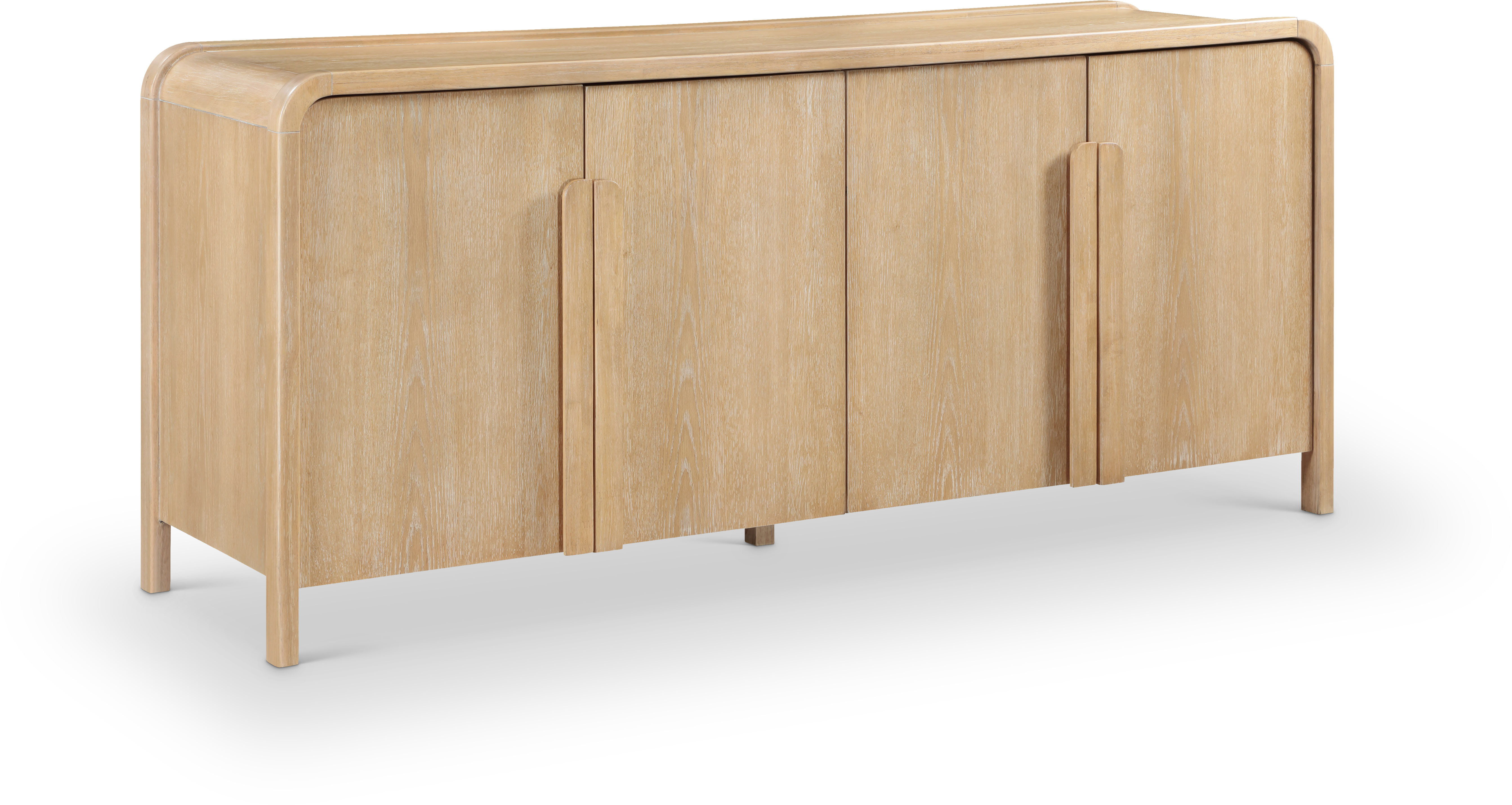 Harmony - Oak Veneer And Solid Wood Sideboard/Buffet - Natural