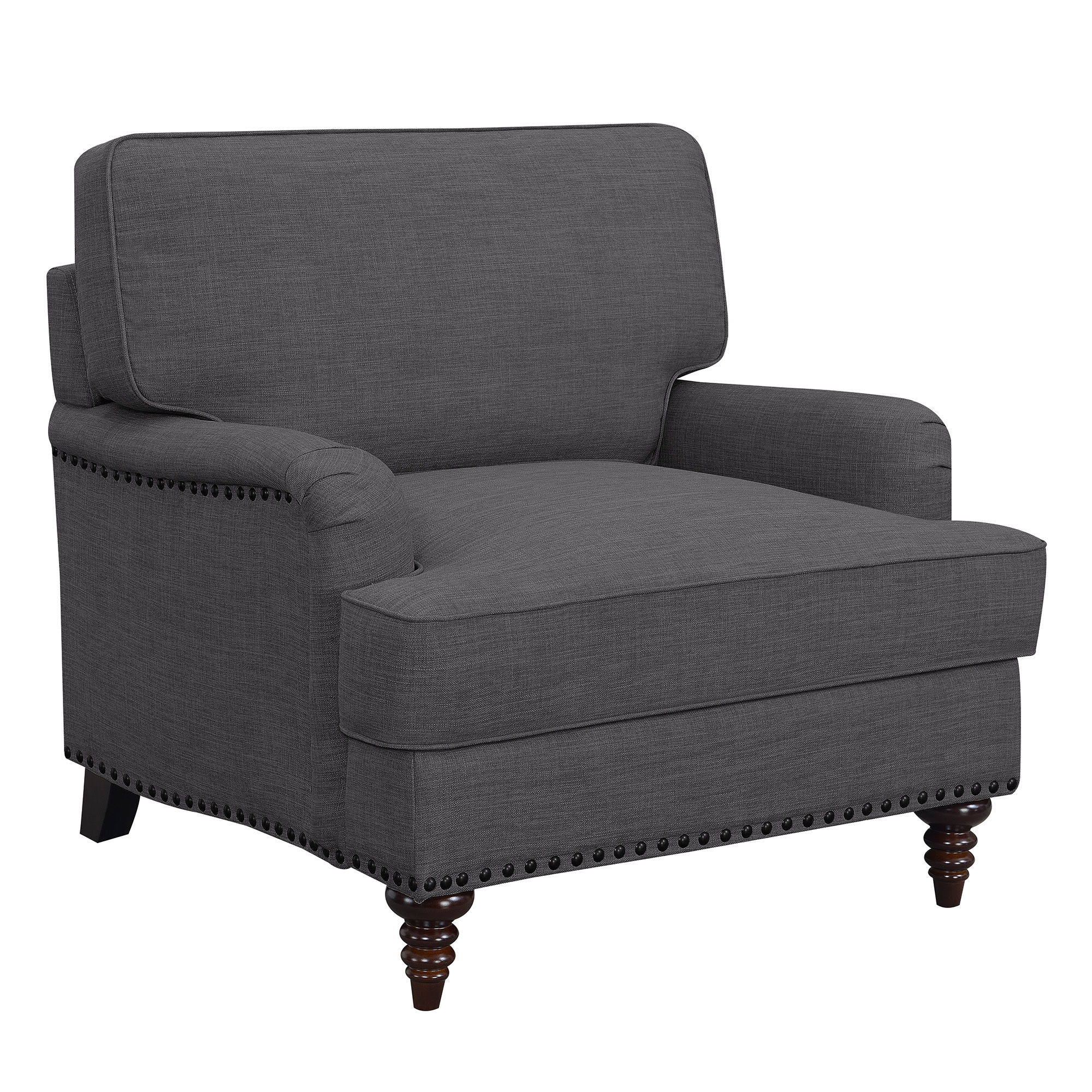 Abby Chair in Heirloom Charcoal
