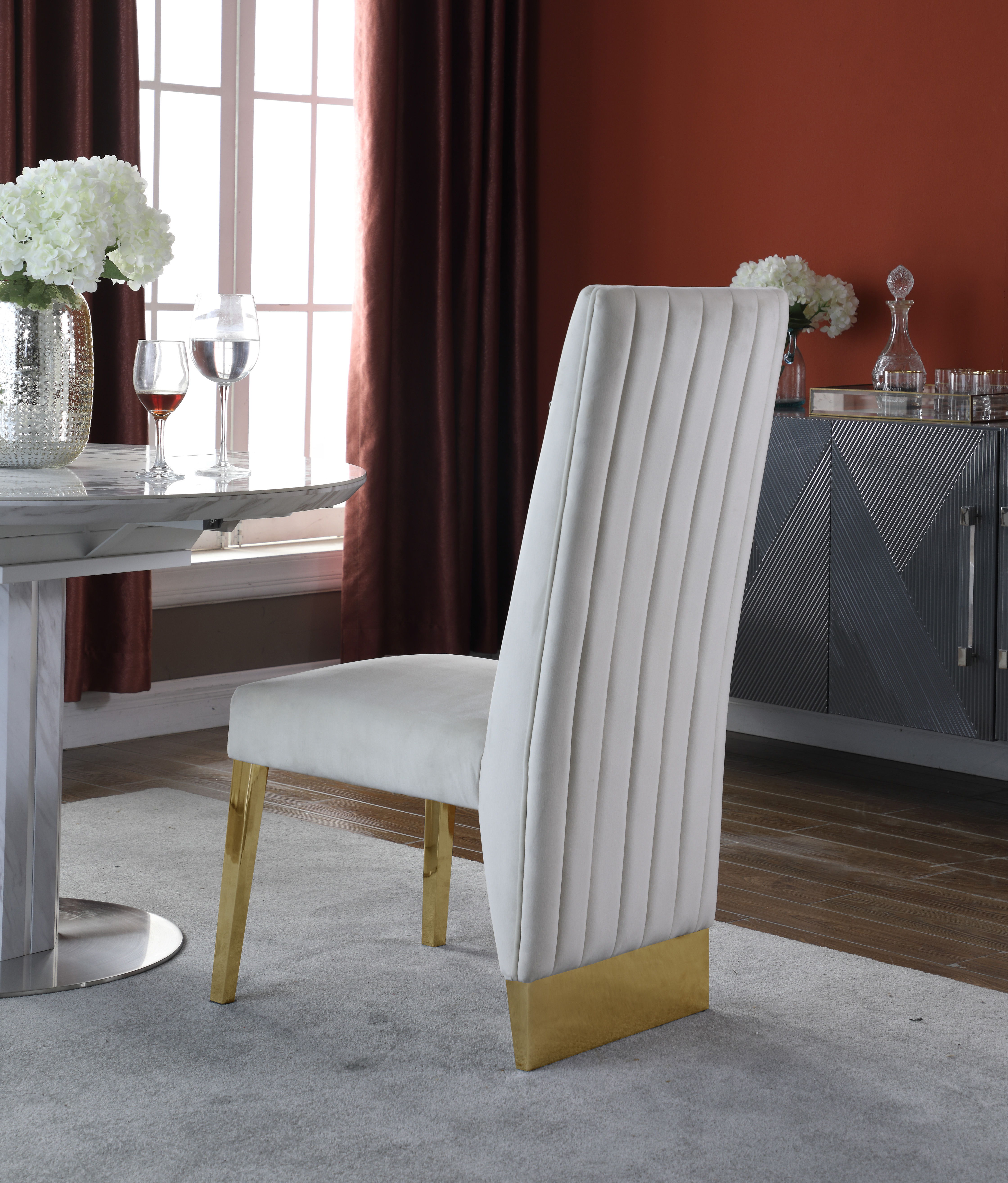 Porsha - Dining Chair (Set of 2) - Cream