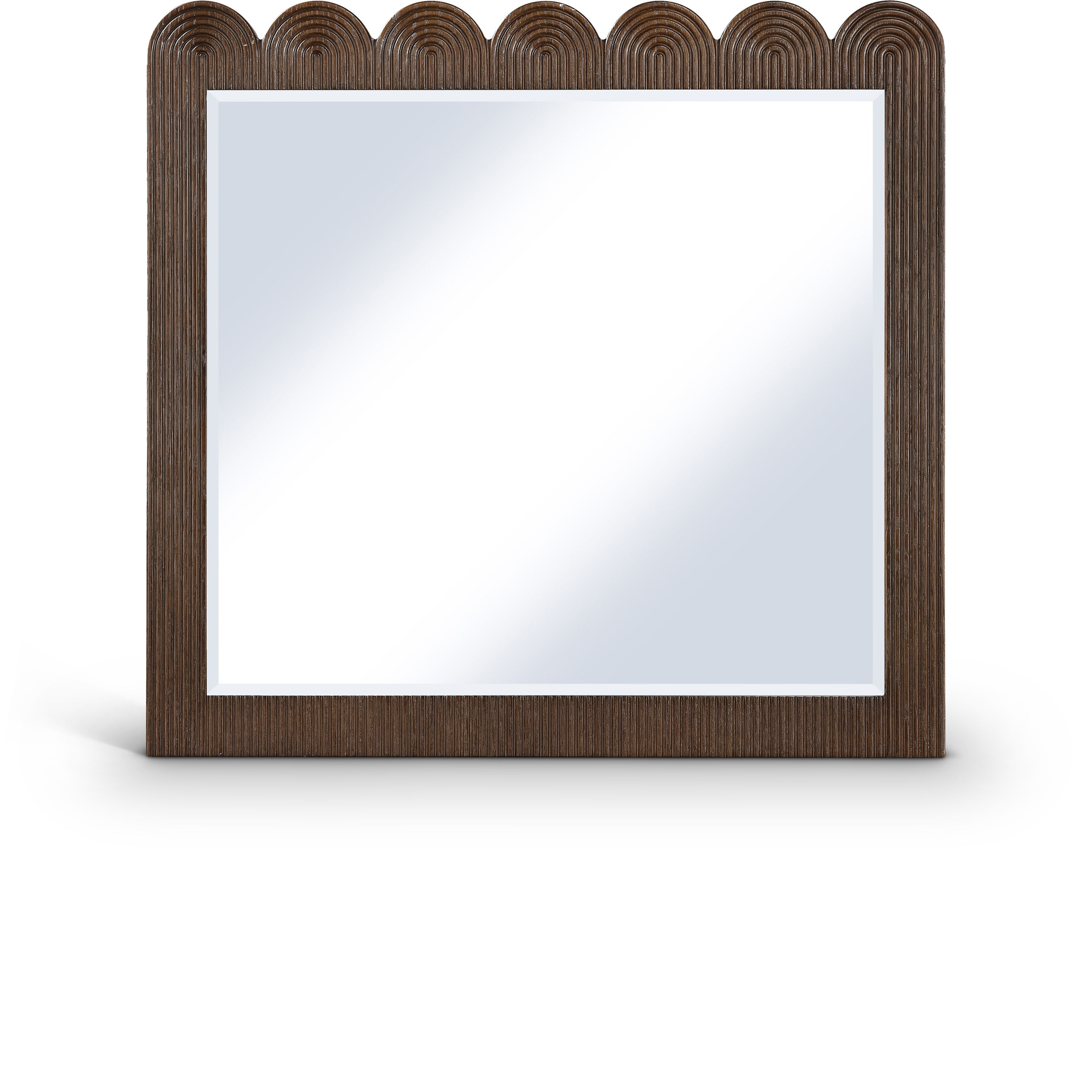 Scallop - Mirror - Brown