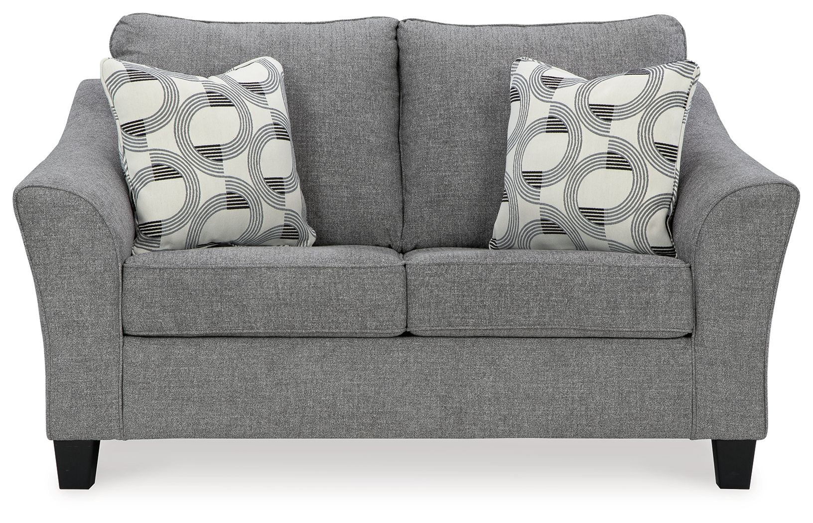 Ashley Mathonia Loveseat - Smoke