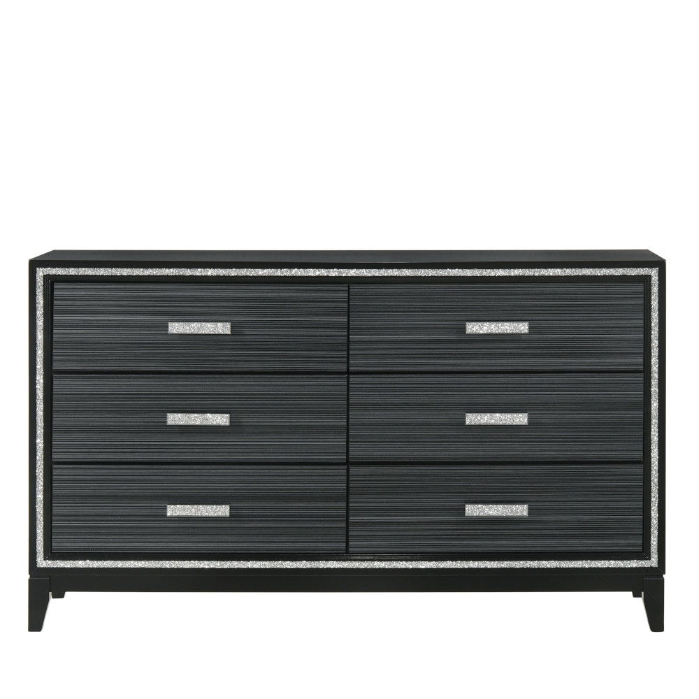 Haiden - Dresser - Weathered Black, black, view 5