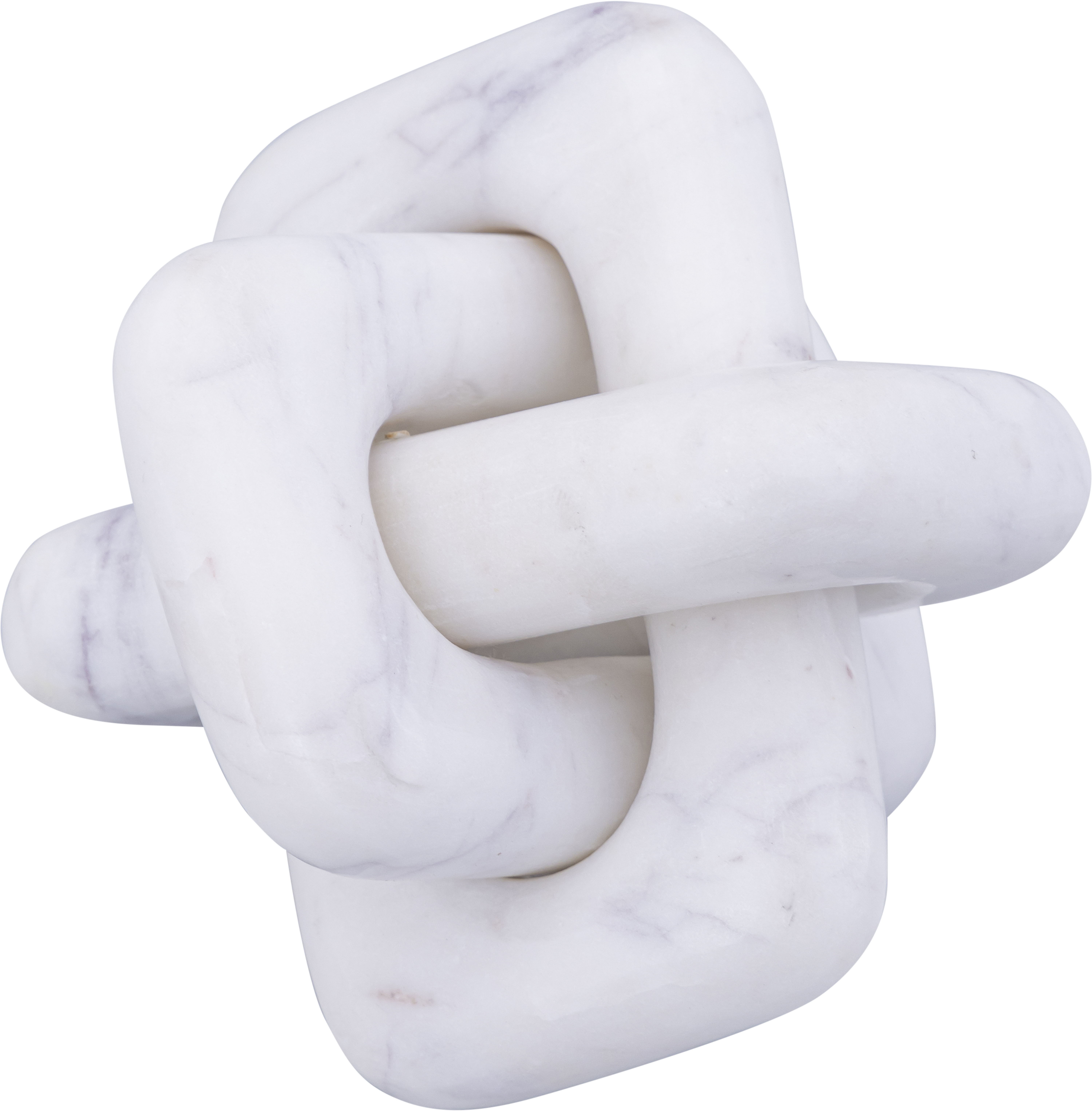 Bond - Marble Decorative Knot - White