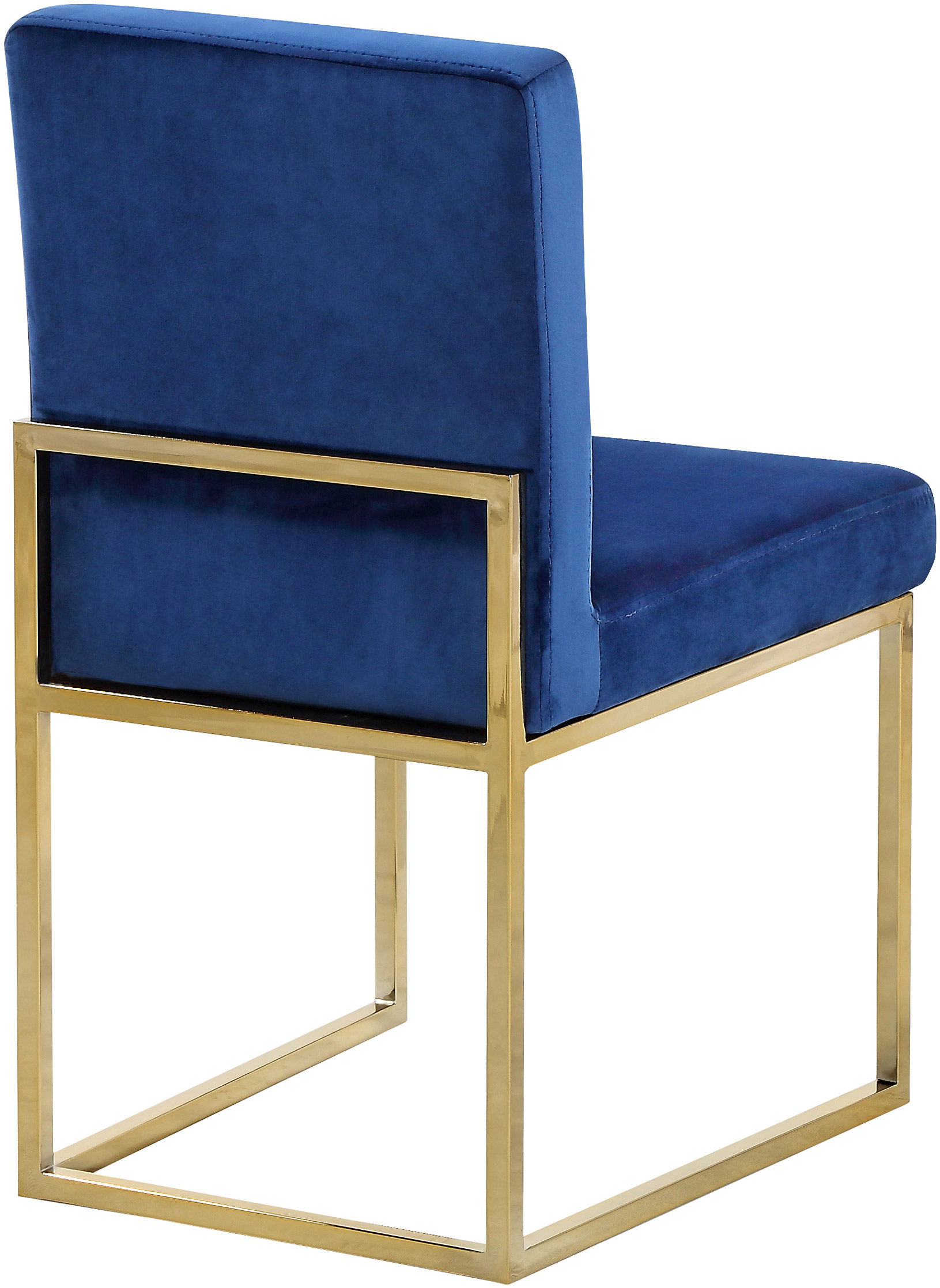 Giselle - Fabric Dining Chair (Set of 2) - Navy