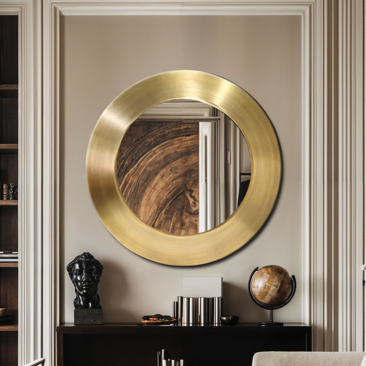 Sphere - 36" Mirror - Gold