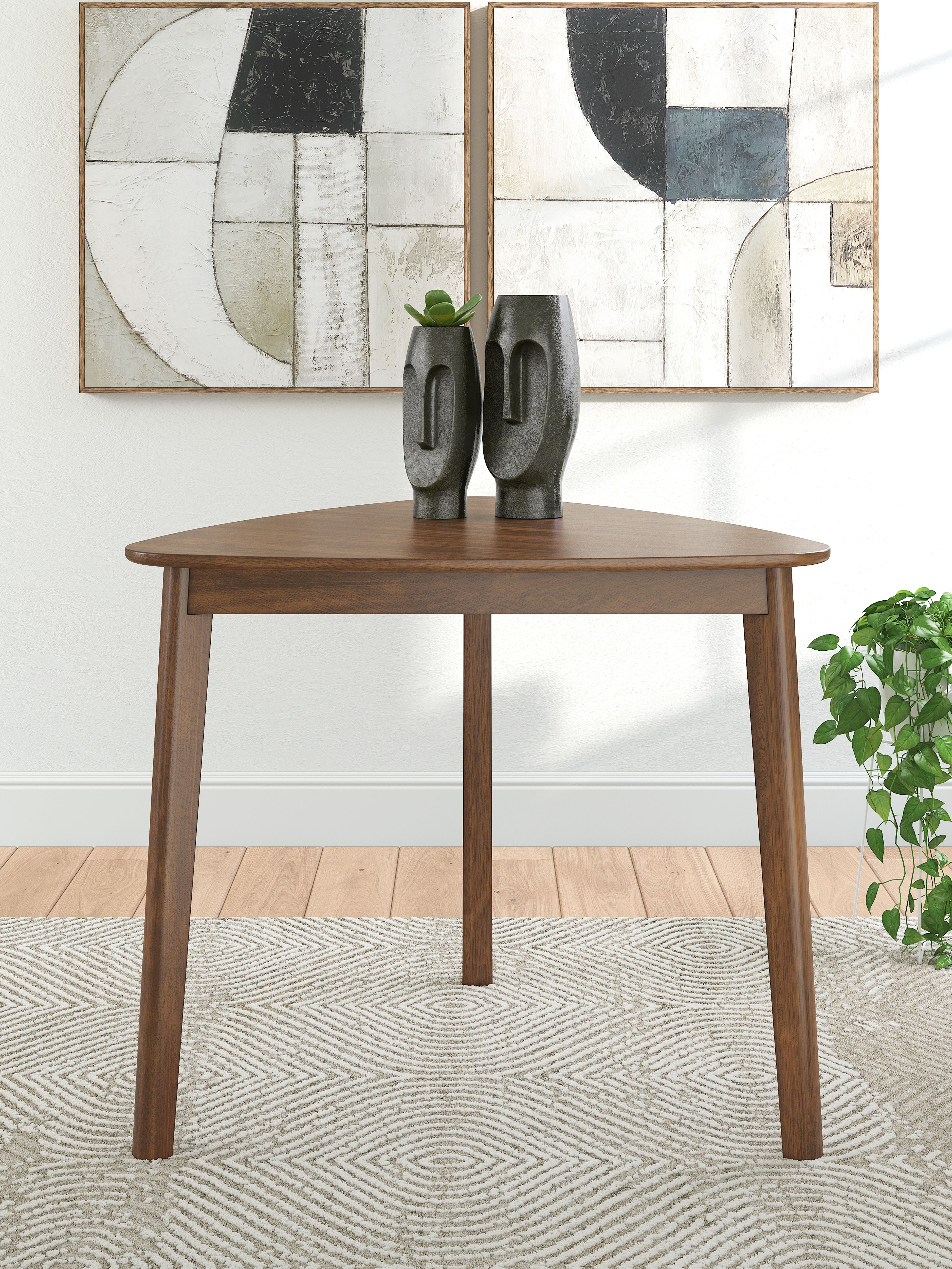 Ashley Furniture Tameride - Triangle Dining Room Table - Brown - Image 2