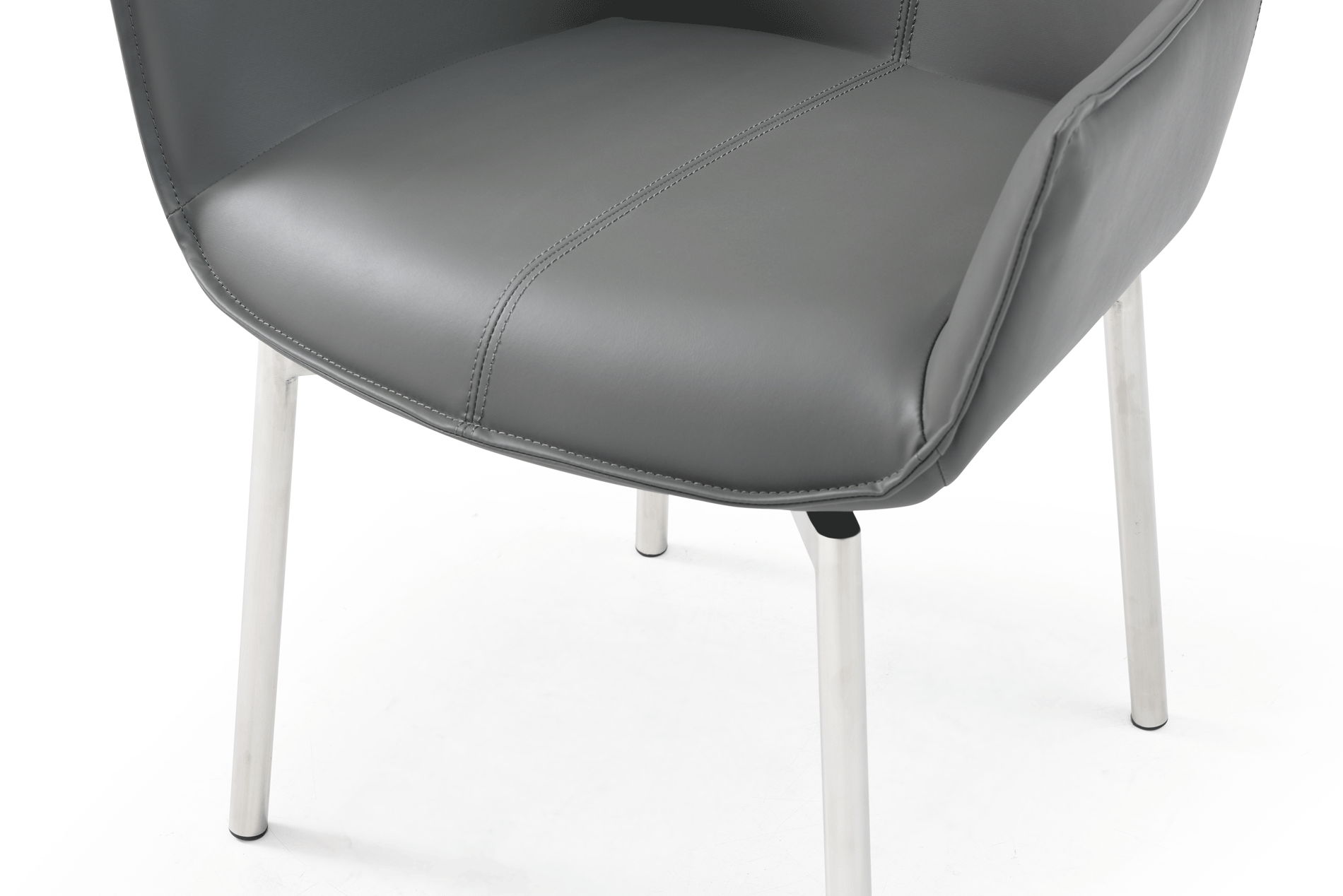 1218 - Swivel Dining Chair - Dark Gray