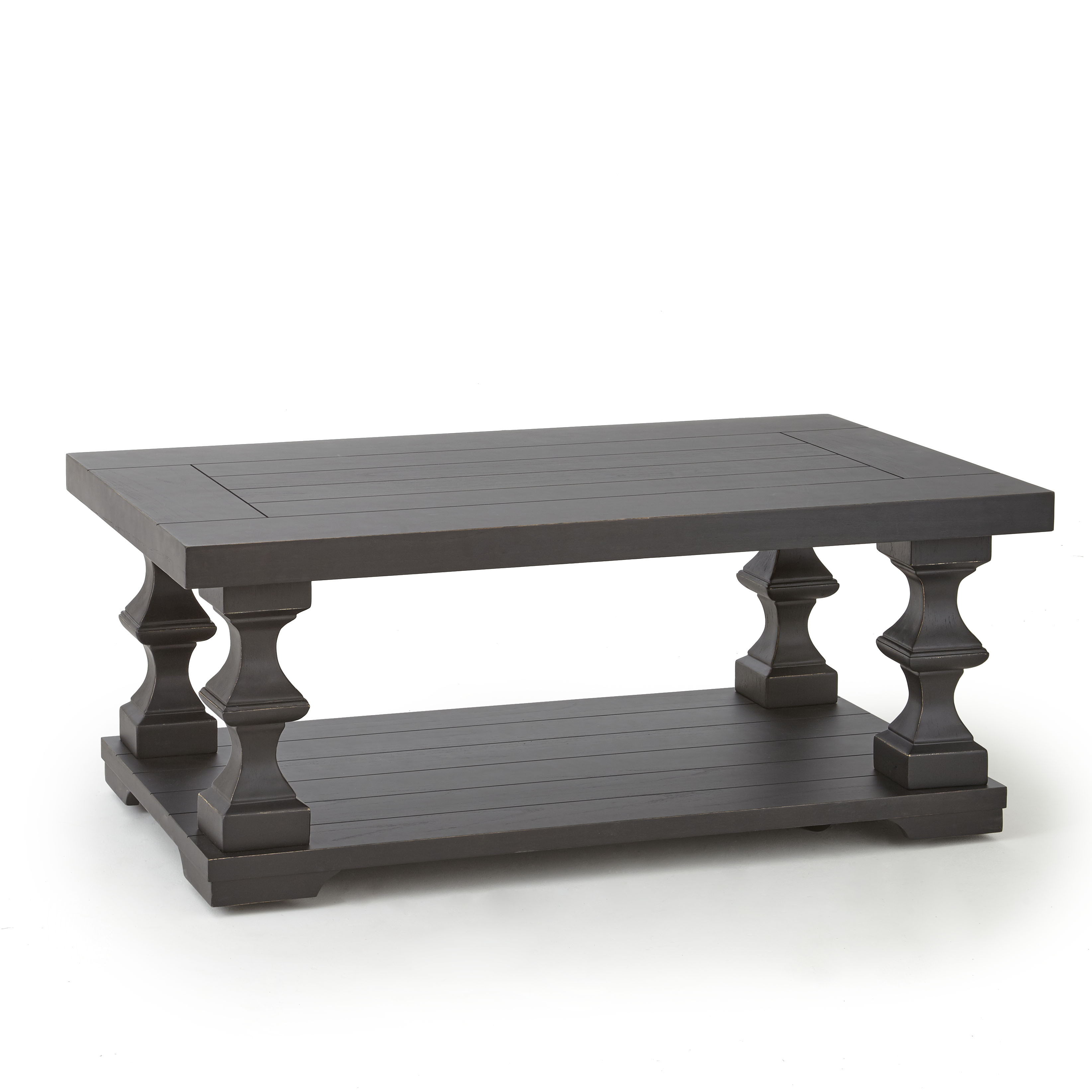 Dory - 3 Piece Table Set (Cocktail Table, 2 End Tables) - Ebony