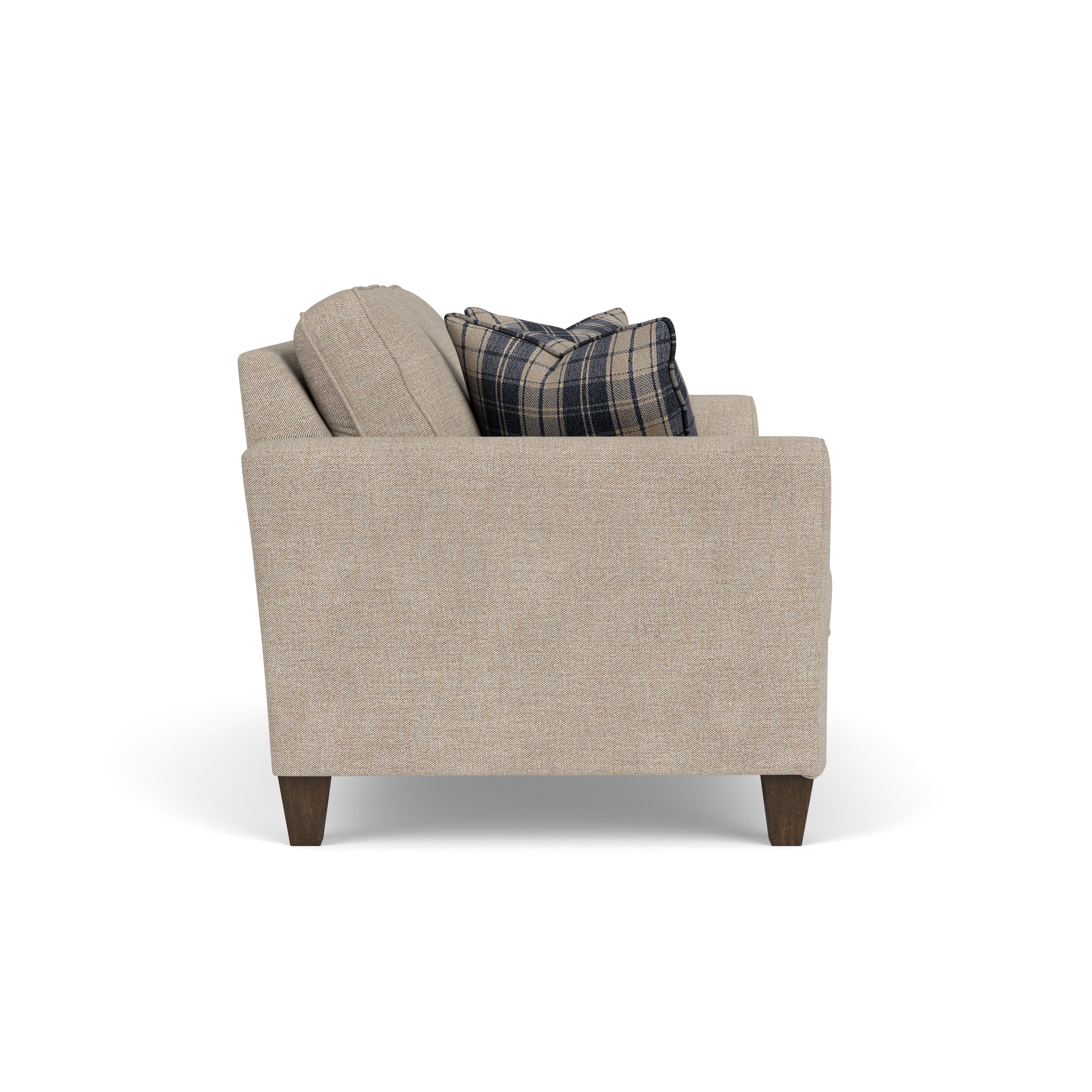 Libby - Fabric Loveseat, dark gray, view 5