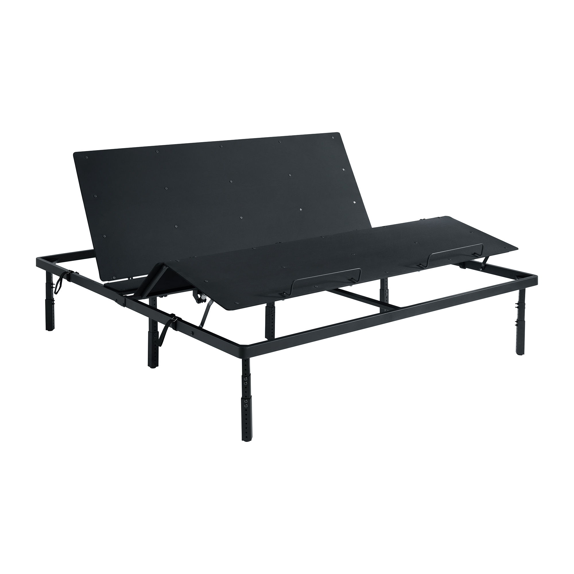 Z Base - Pro King Adjustable Bed With Head And Foot Incline - Black