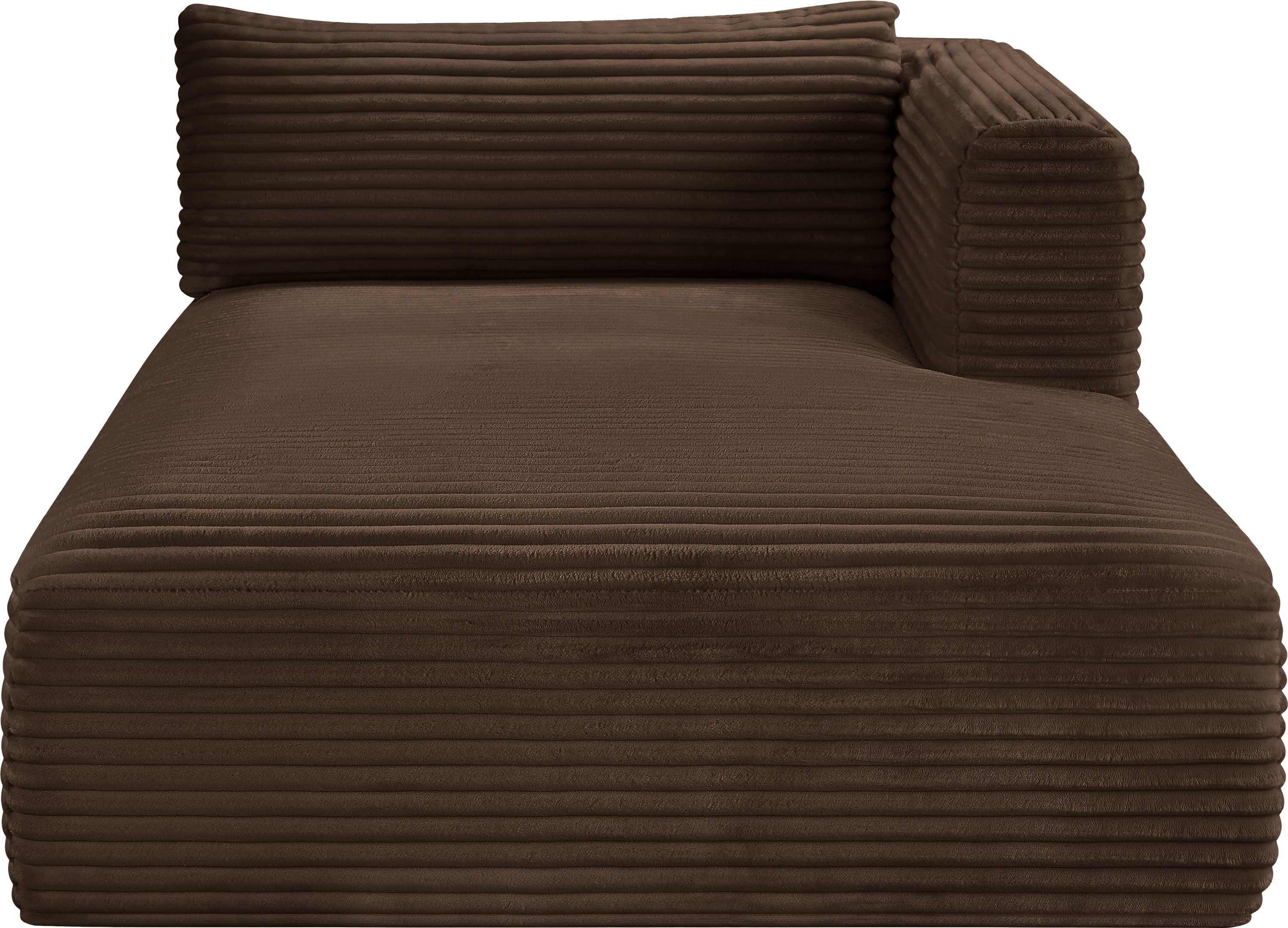 Shaggy - Chaise - Brown