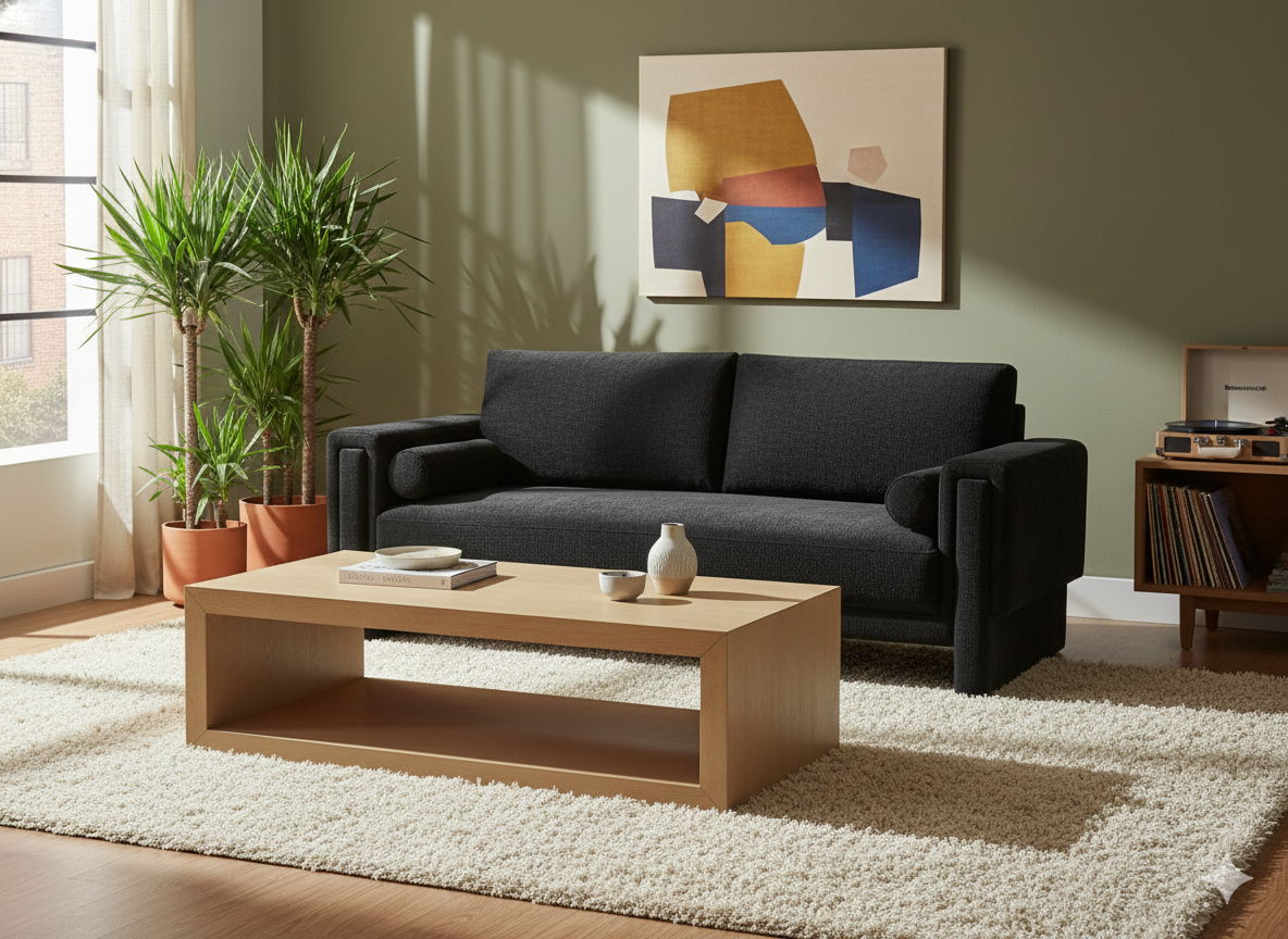 Madeline - Sofa - Black