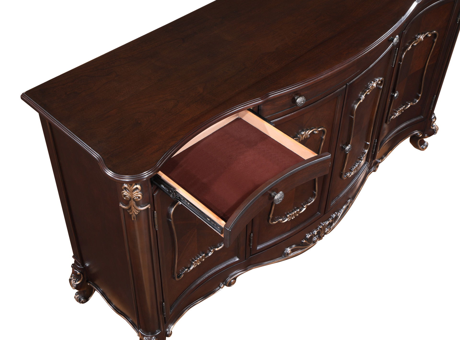 Constantine - China Buffet - Cherry, dark brown, view 6