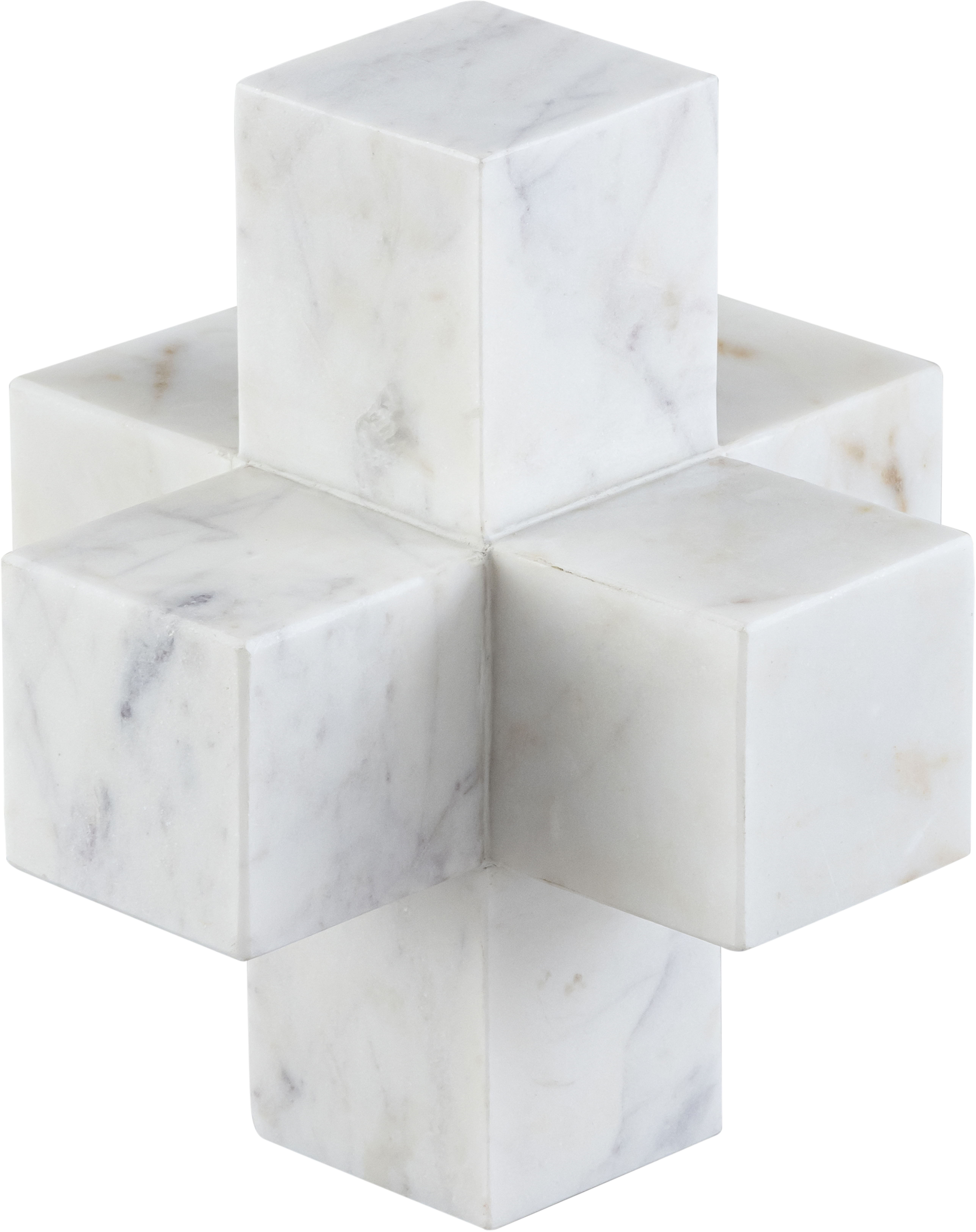 Jack - Marble Decorative Object - White