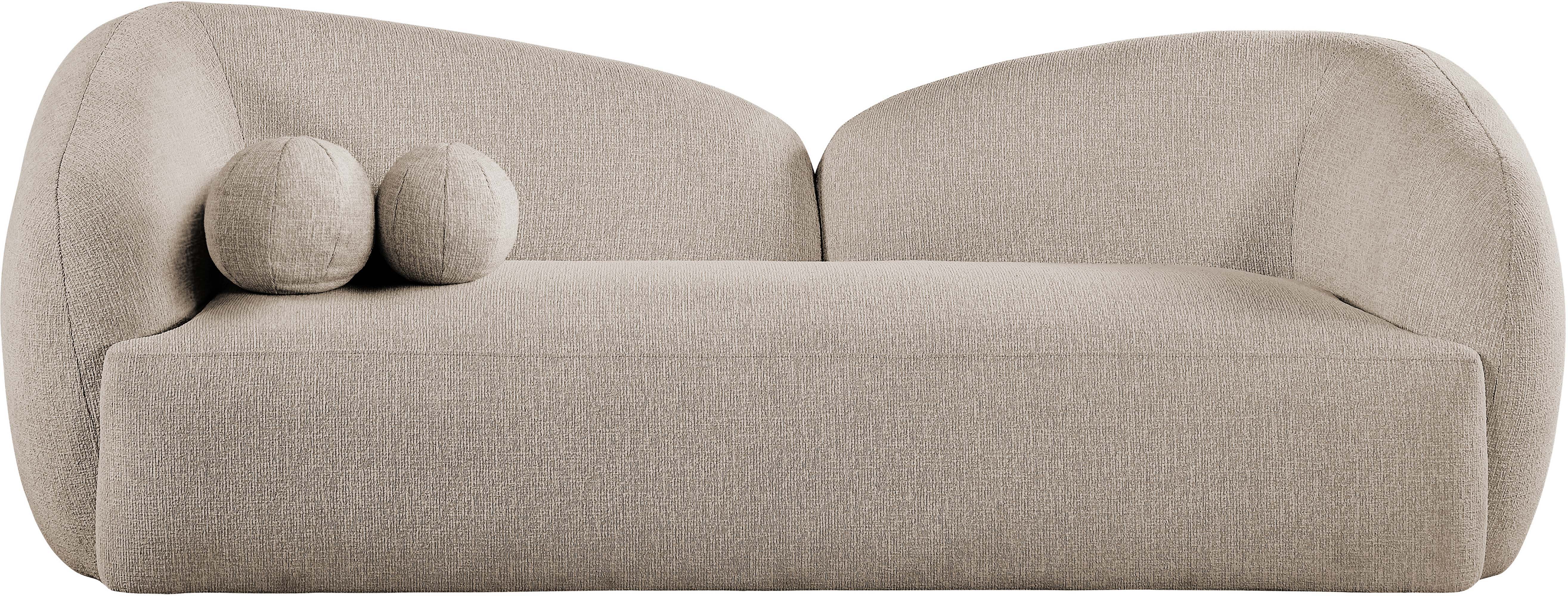 Elowen - Fabric Upholstered Sofa - Beige