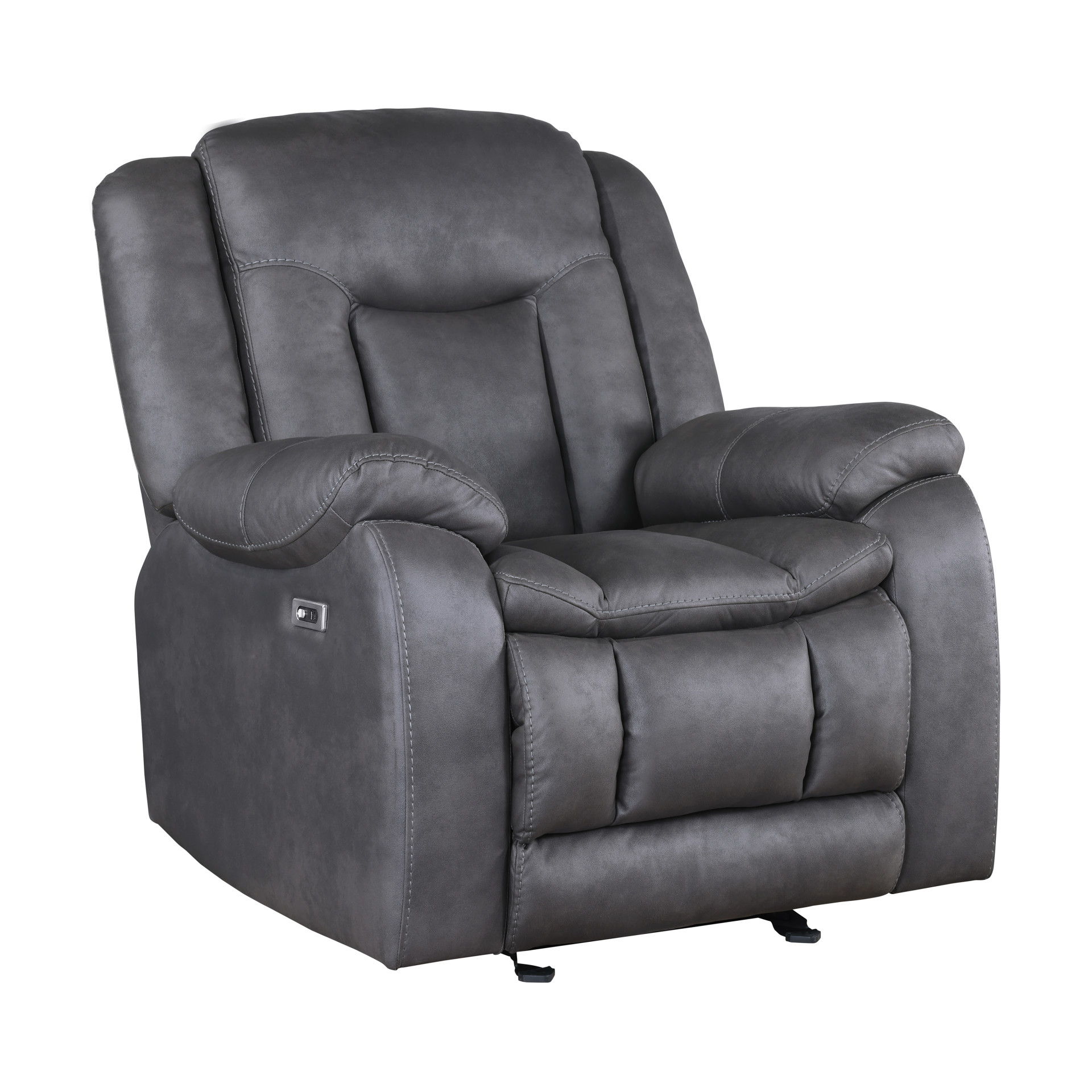 Glider Recliner With Power Footrest