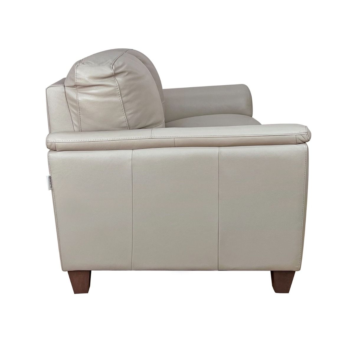 Pacific Palisades - Loveseat - Beige Leather, beige, view 2