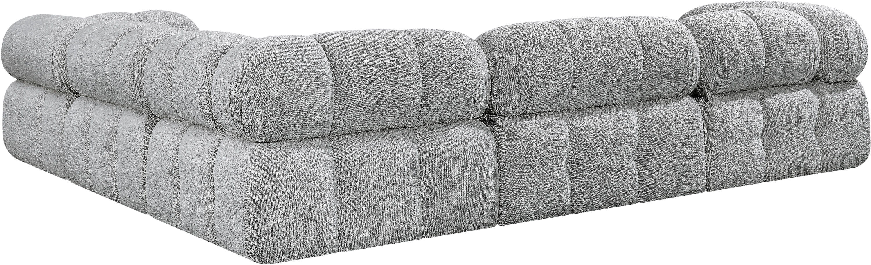 Ames - 5 Piece Modular Sectional - Gray