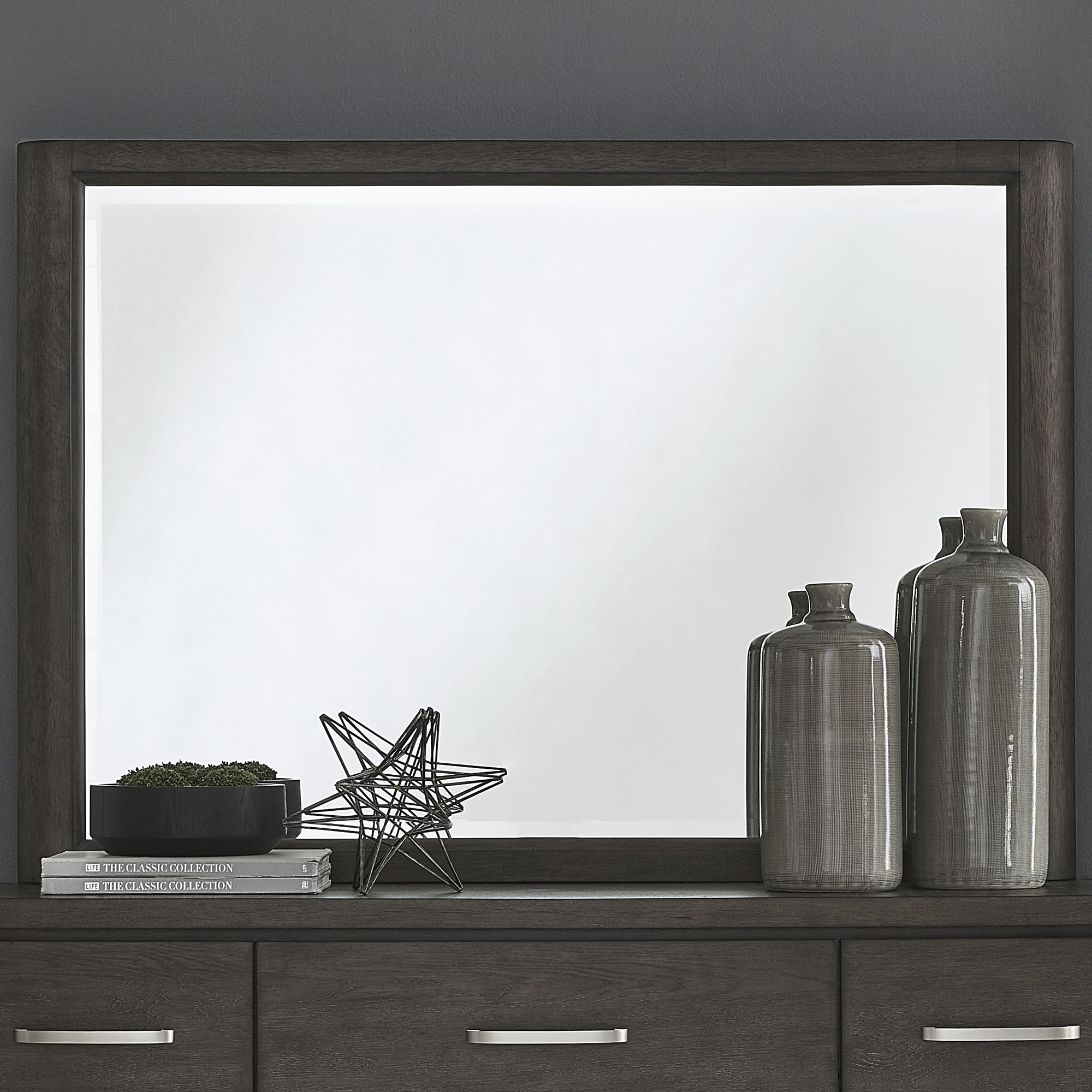 Liberty Furniture Cascade Falls - Mirror - Satin Espresso
