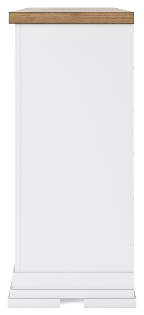 Ashley Furniture Ashbryn - Dresser - White / Natural - Image 7