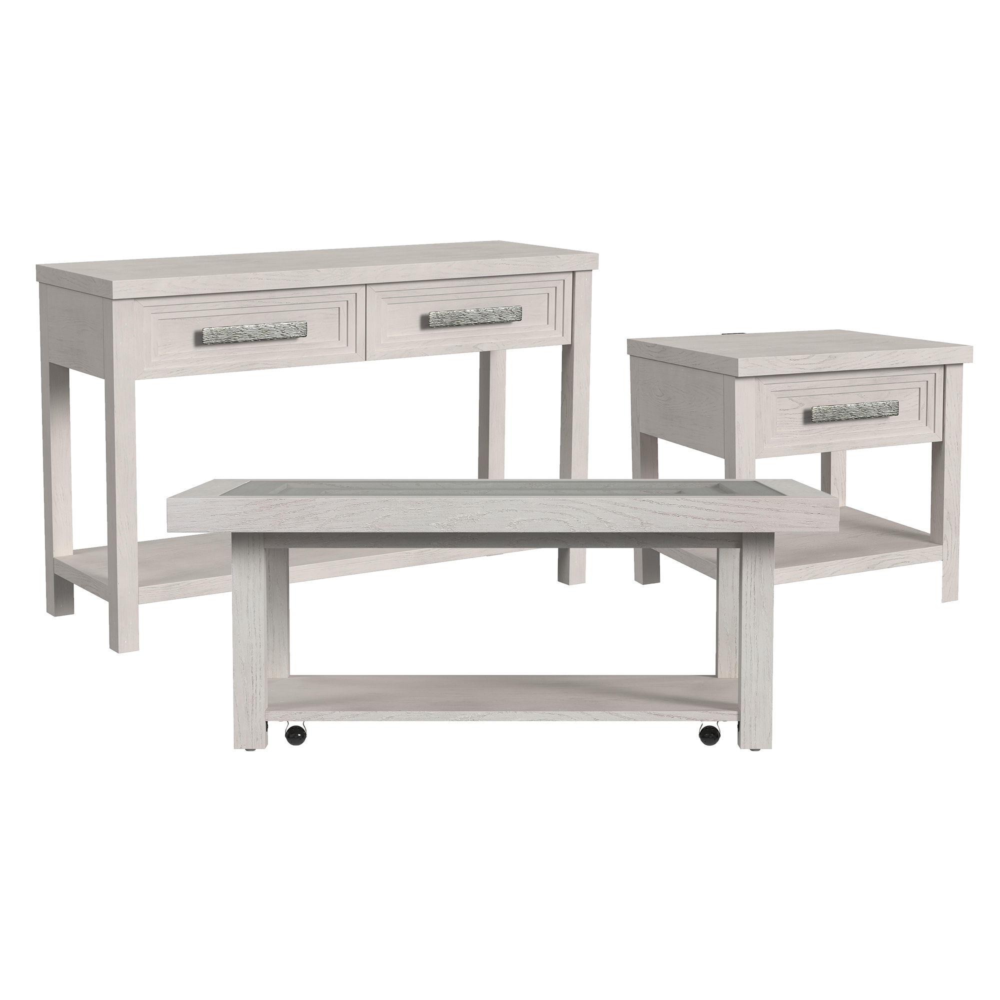 3 Pc · Coffee Table, End Table & Sofa Table