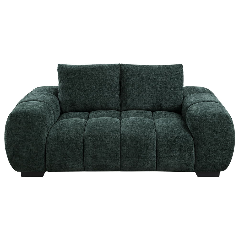 Ferrand - Loveseat - Green Linen, green, view 8