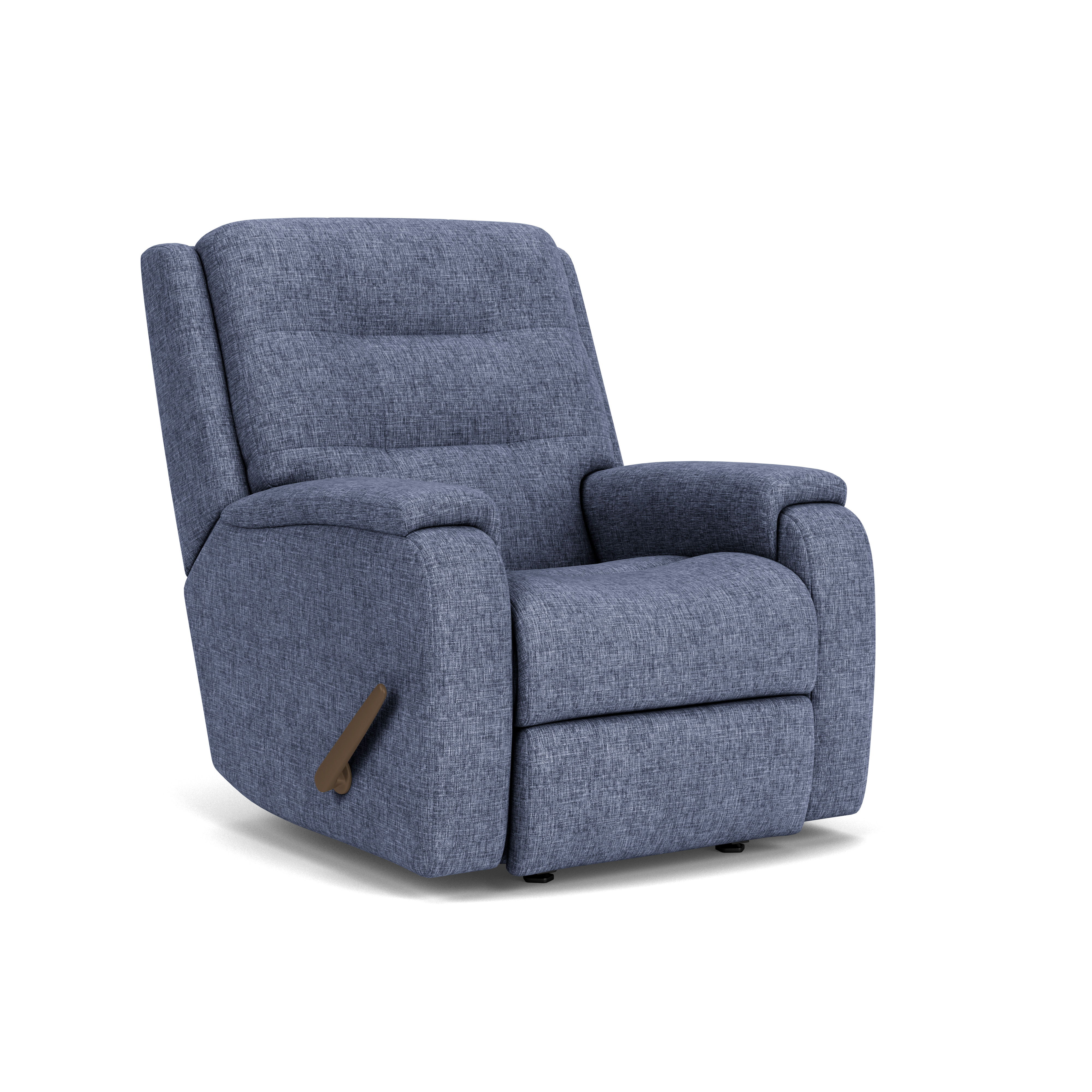 Arlo - Transitional Fabric Recliner, gray, view 2